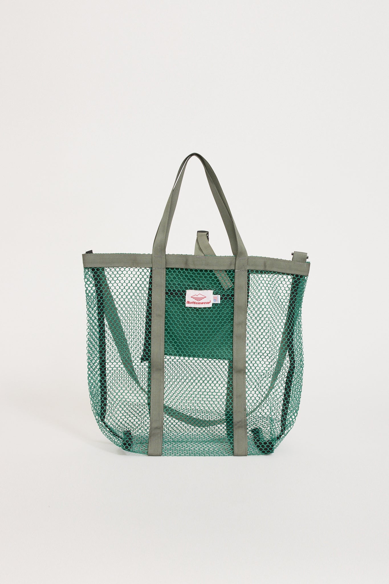 Mesh Tote Royal Green x Foliage