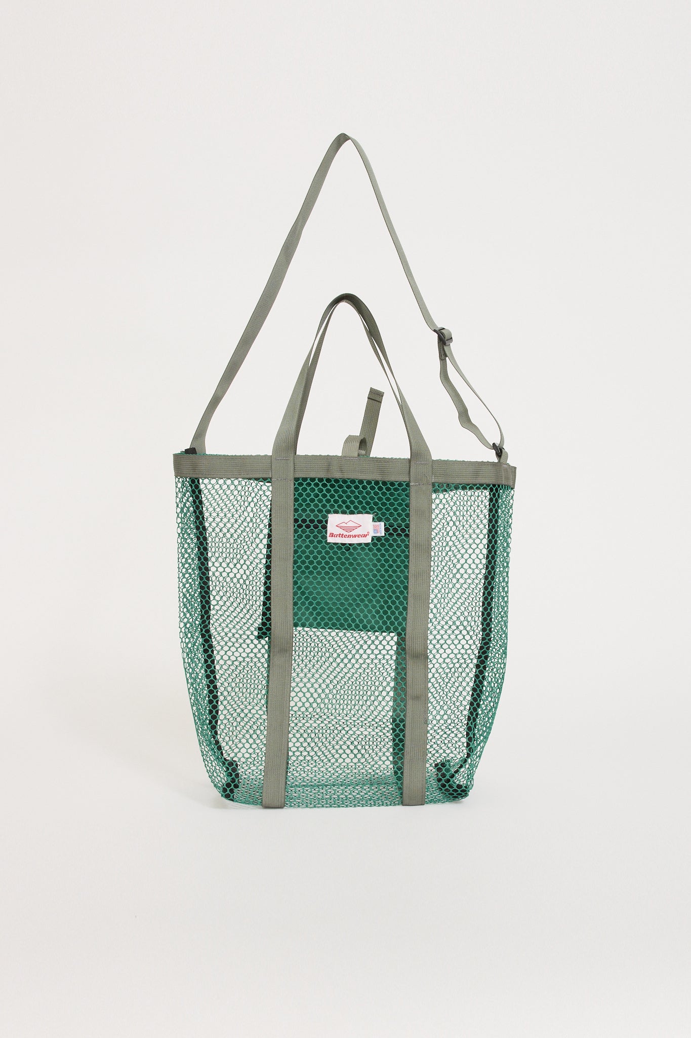 Mesh Tote Royal Green x Foliage