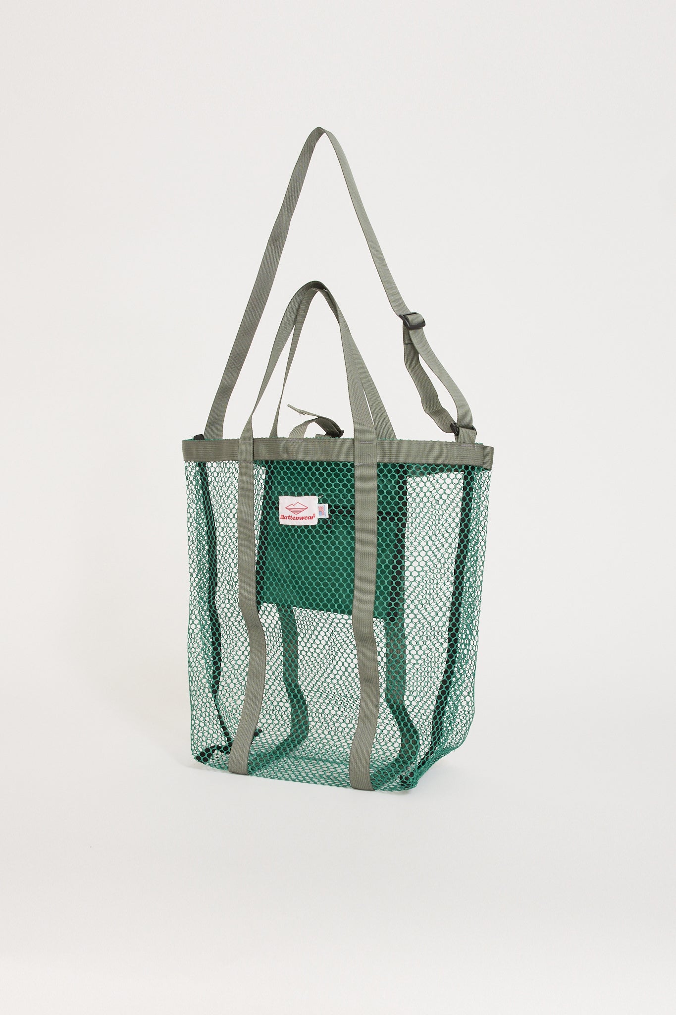 Mesh Tote Royal Green x Foliage