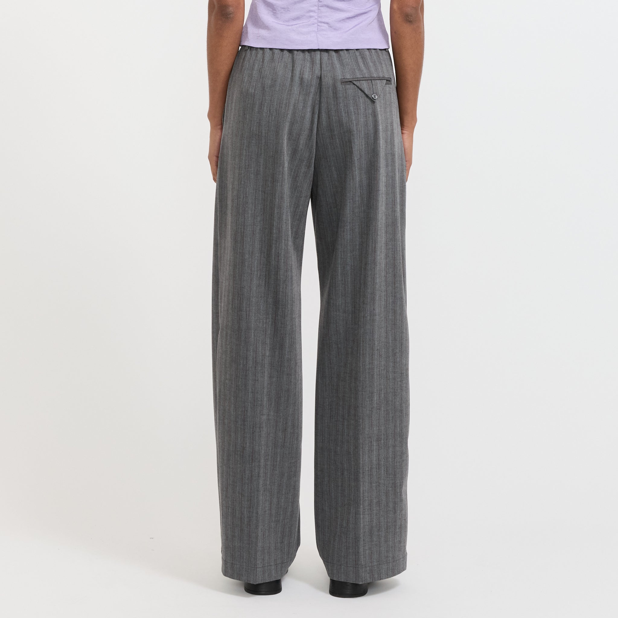 Baum Und Pferdgarten | Noor Trousers Grey Stripes | Maplestore