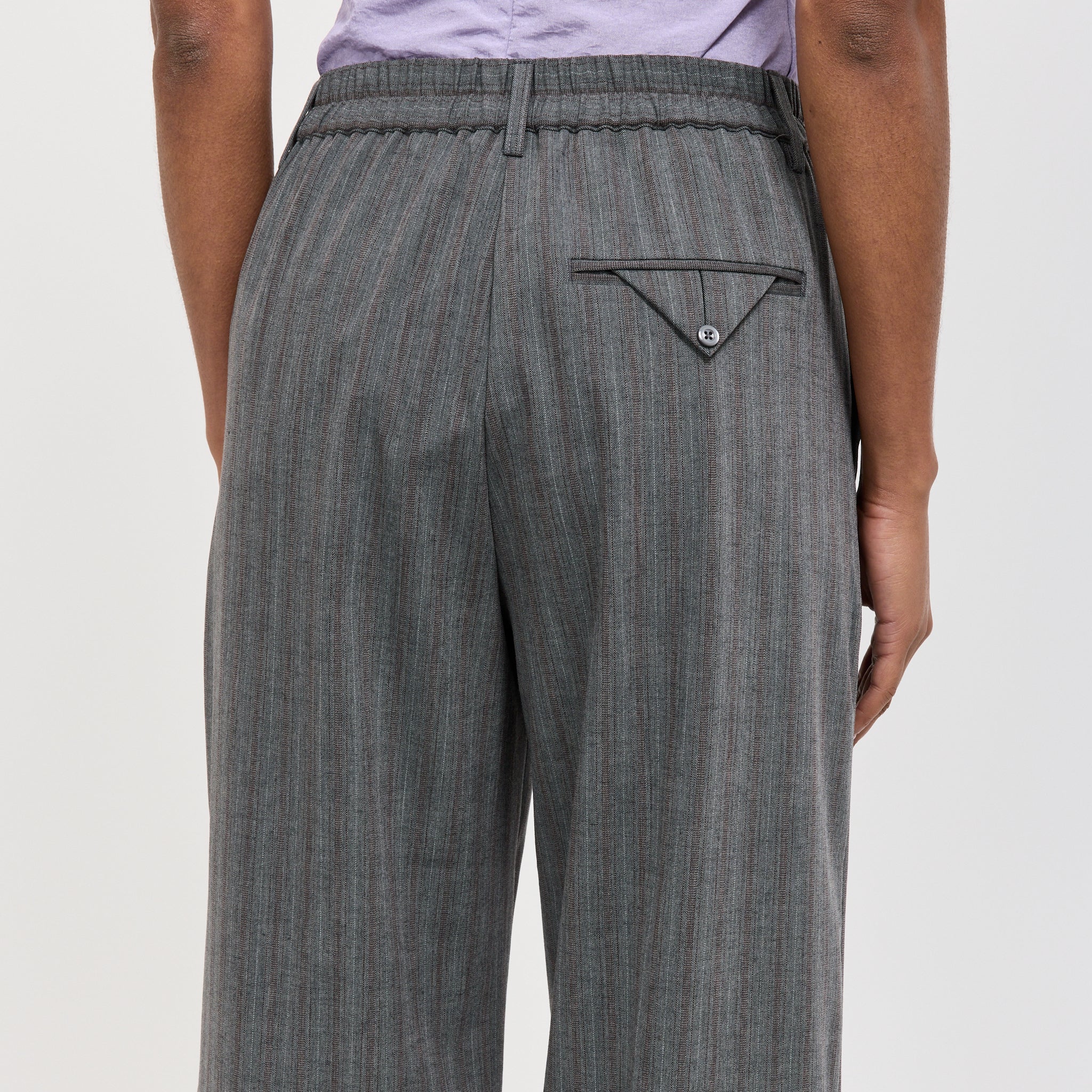 Baum Und Pferdgarten | Noor Trousers Grey Stripes | Maplestore
