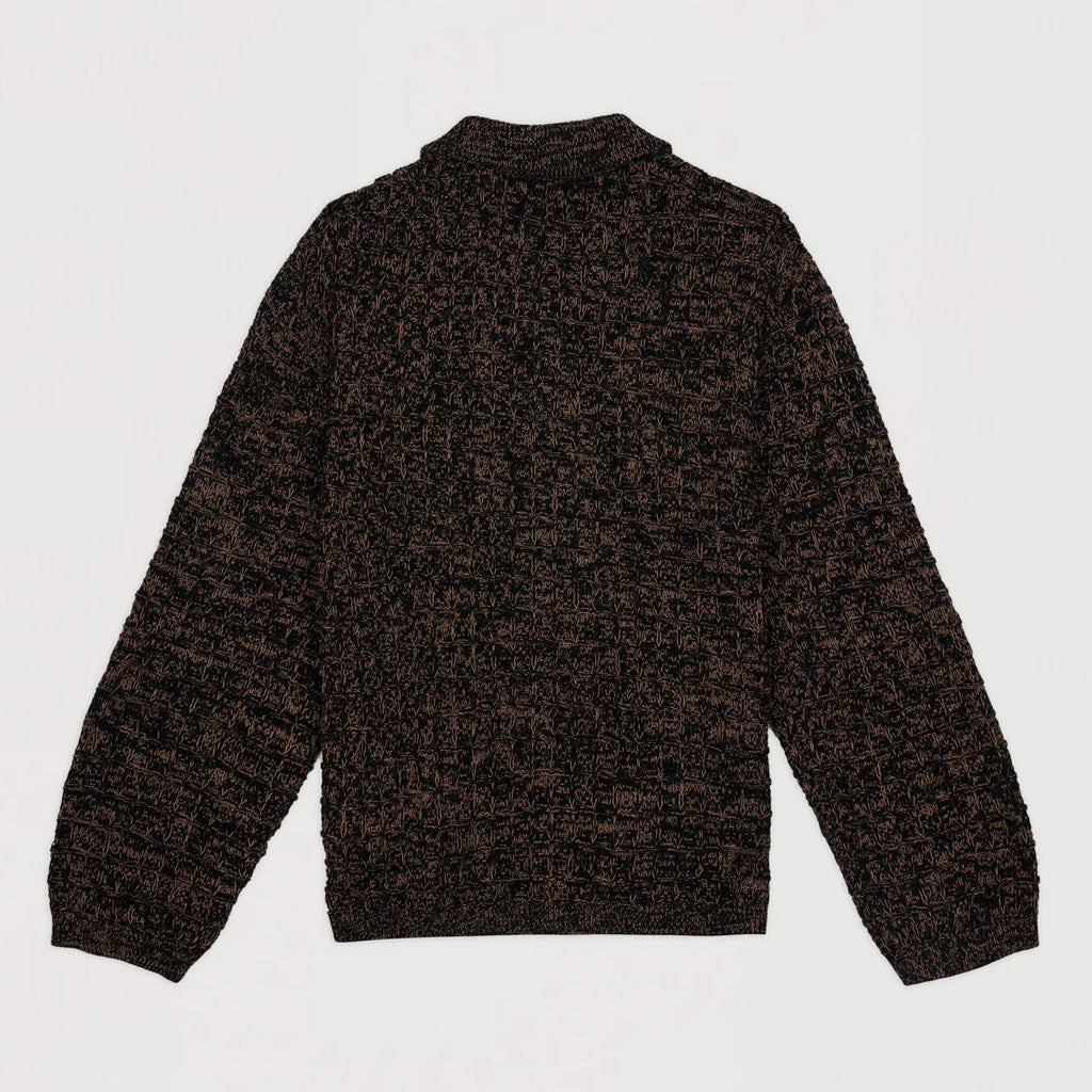 Brain Dead | Waffle Pullover Sweater Charcoal | Maplestore