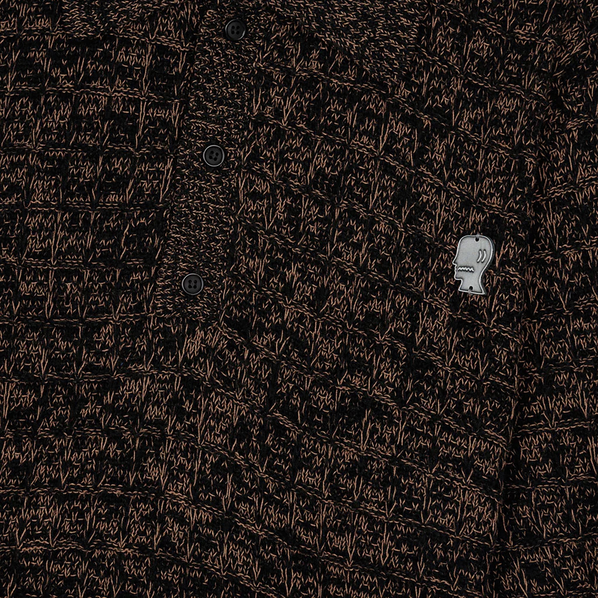 Brain Dead | Waffle Pullover Sweater Charcoal | Maplestore