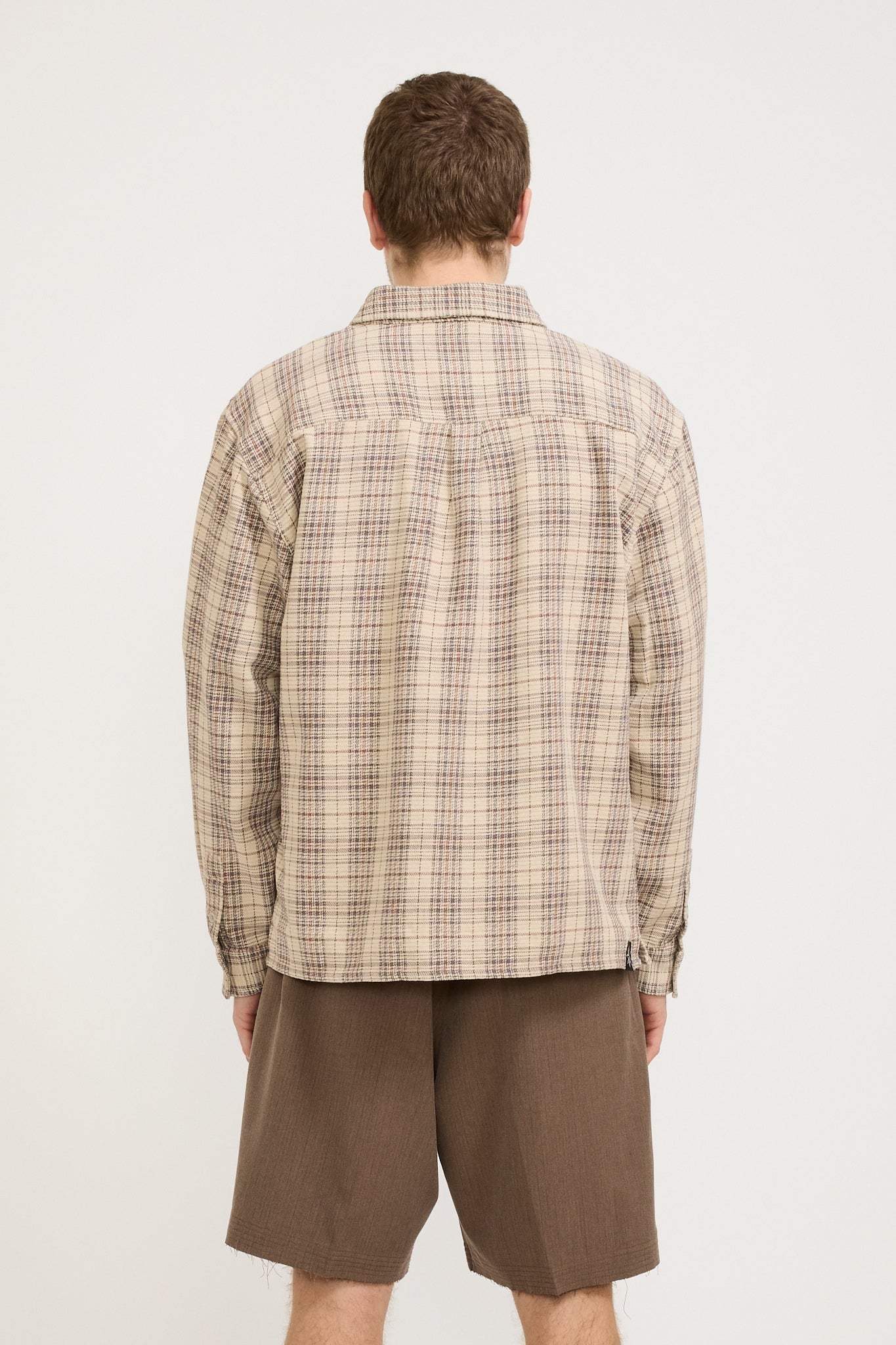 Beach Brains | The BB Shirt Bone Plaid | Maplestore