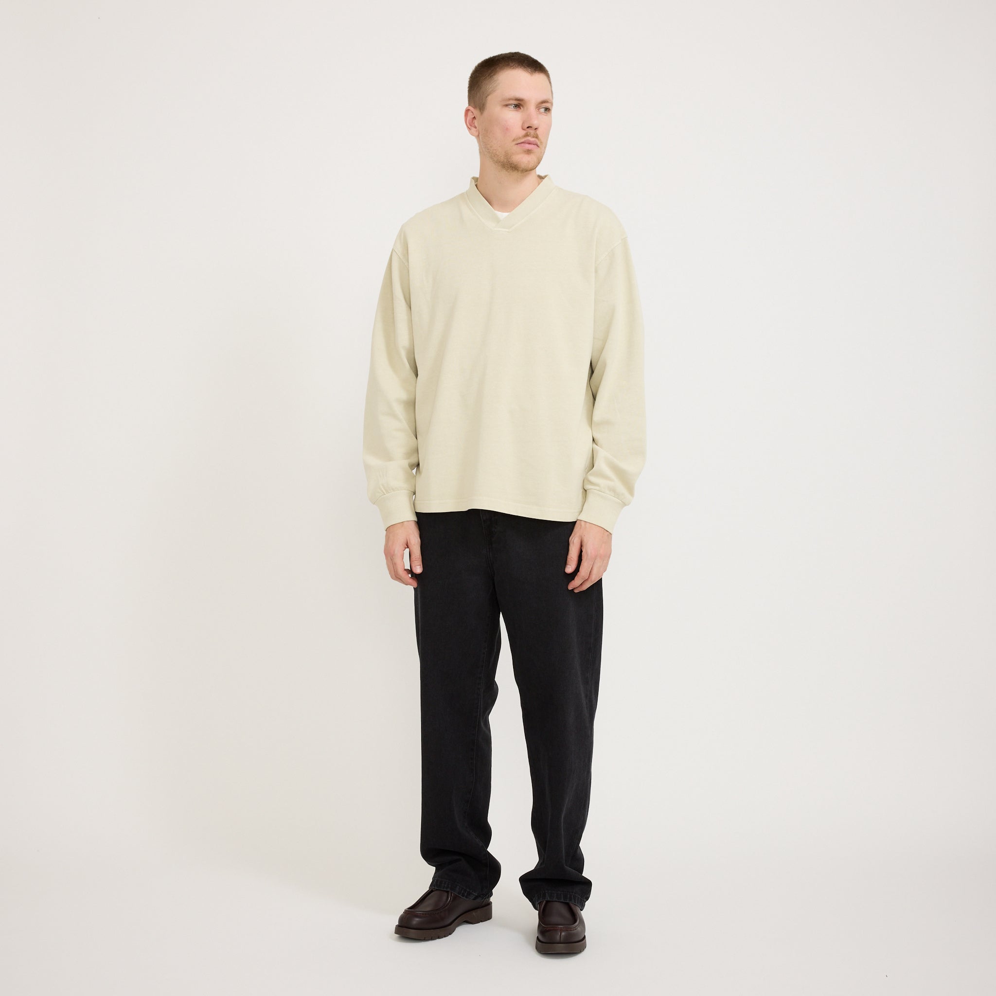 Football LS Tee Bone