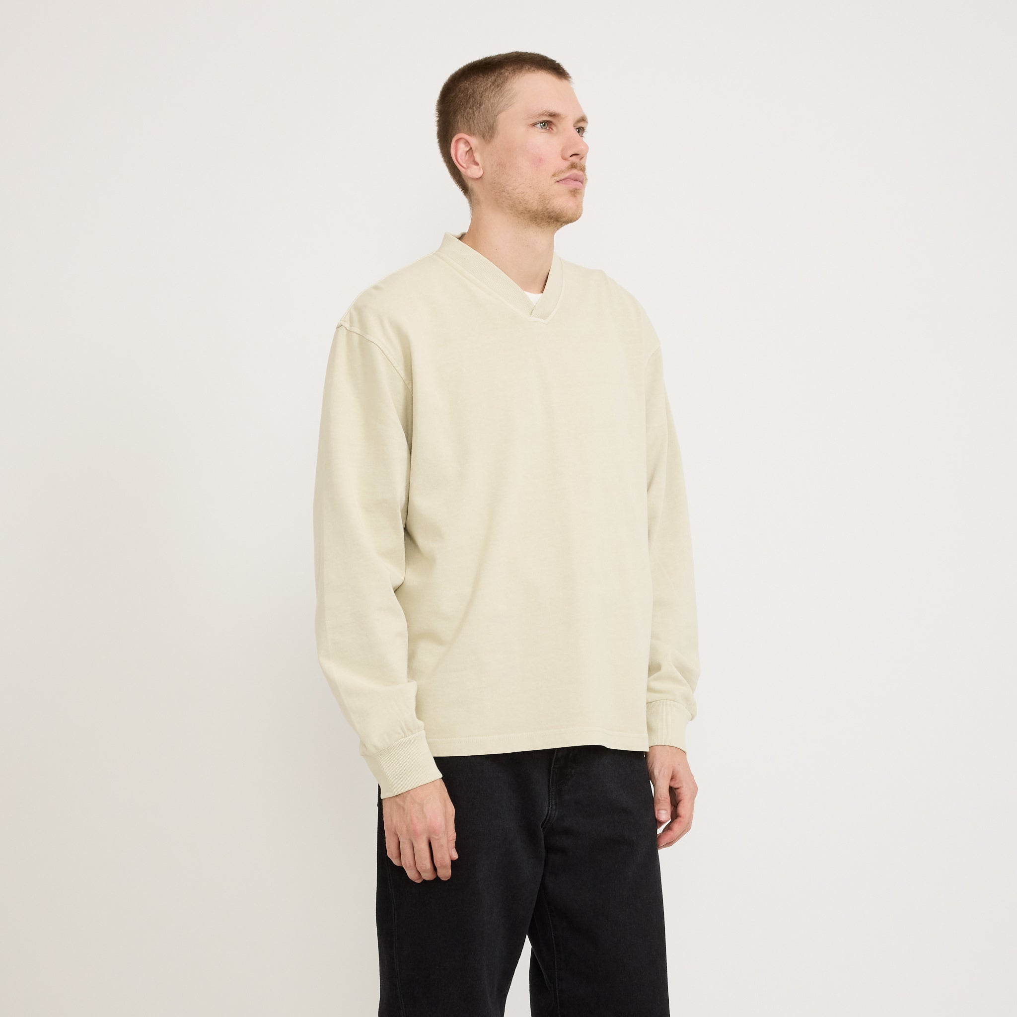 Football LS Tee Bone