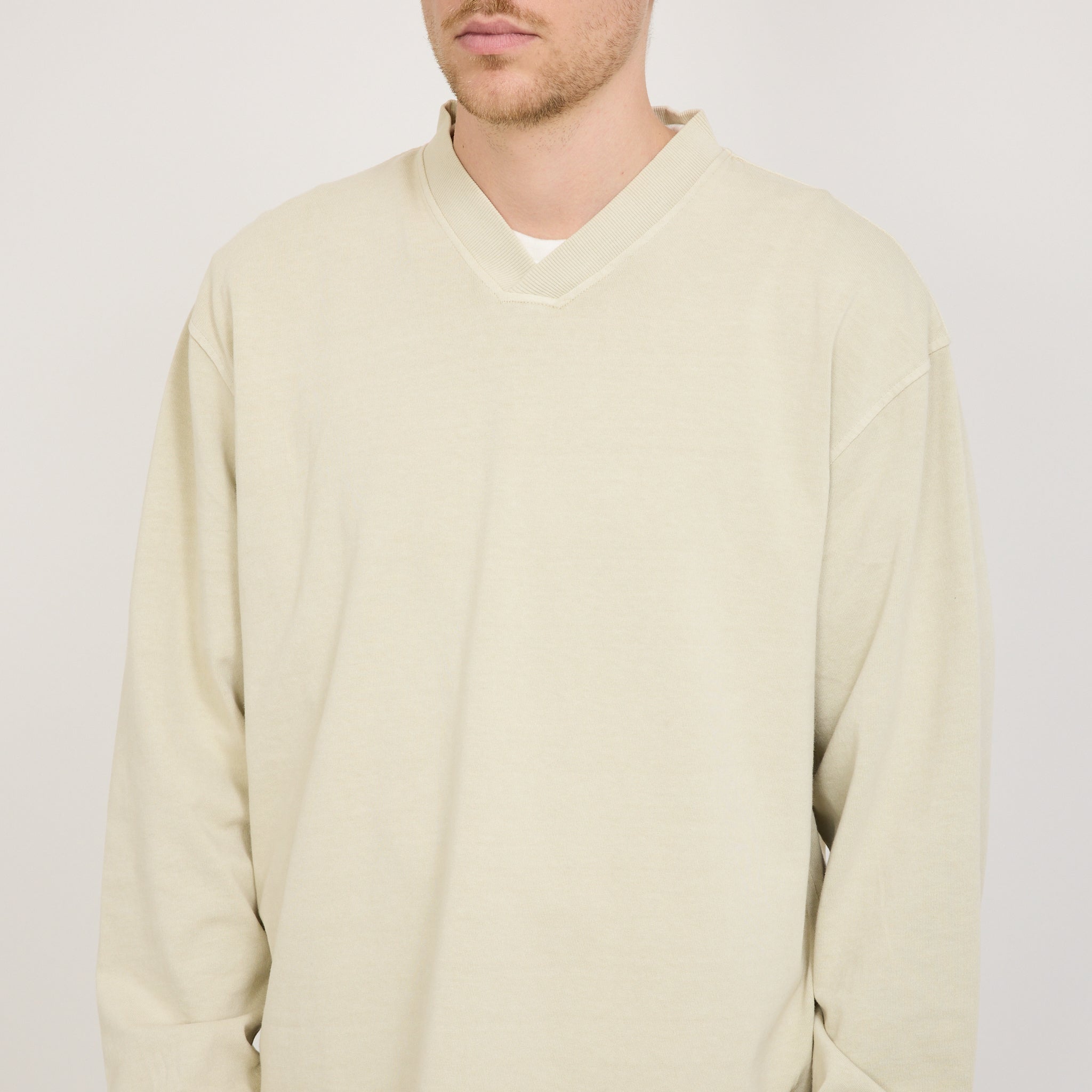 Football LS Tee Bone