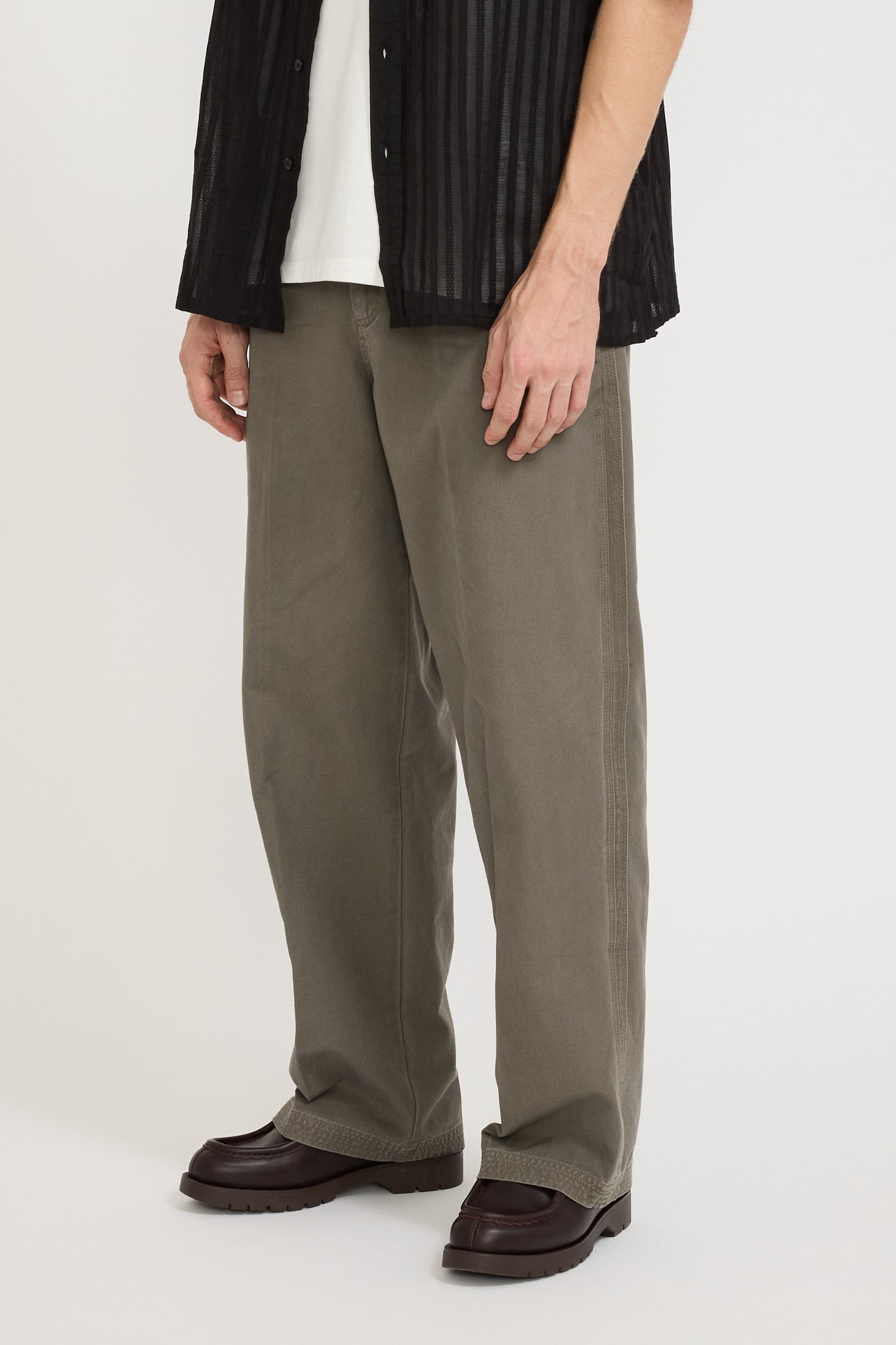 Pleated Work Pant Pewter