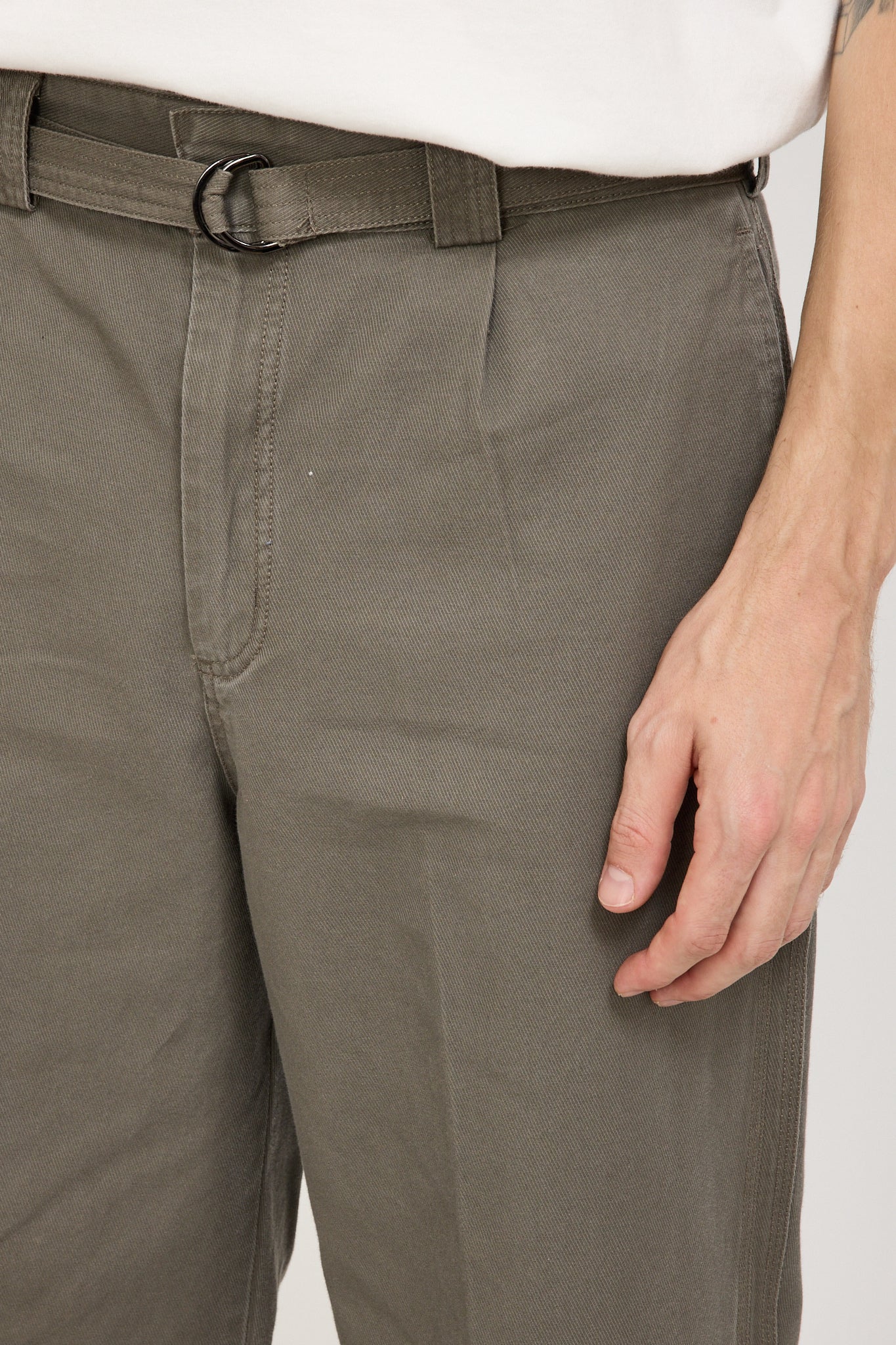 Pleated Work Pant Pewter