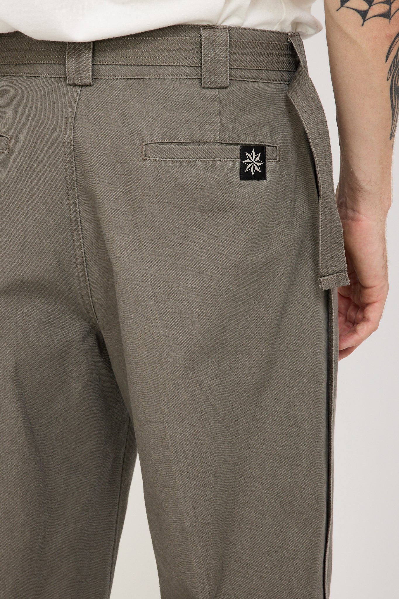 Pleated Work Pant Pewter