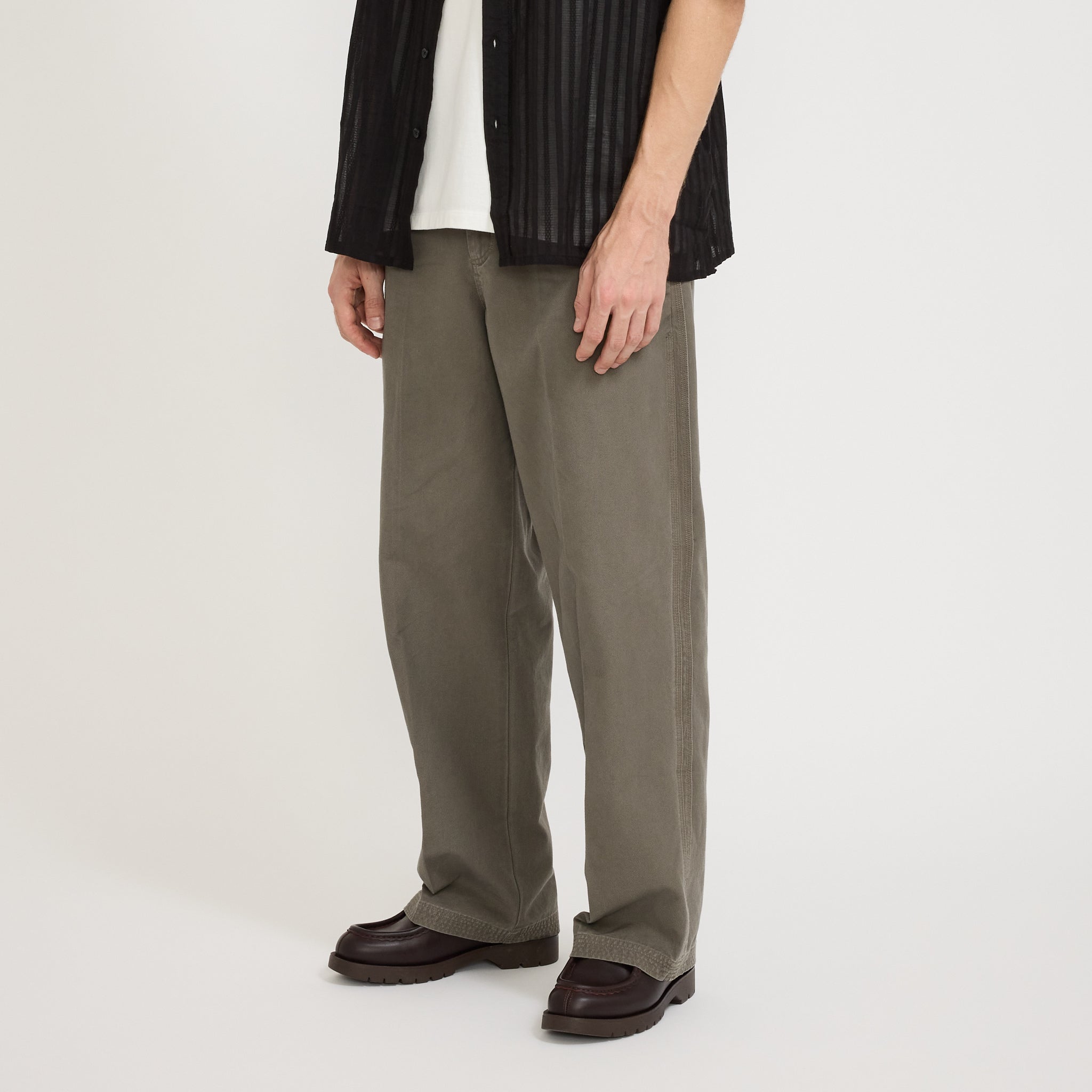 Pleated Work Pant Pewter