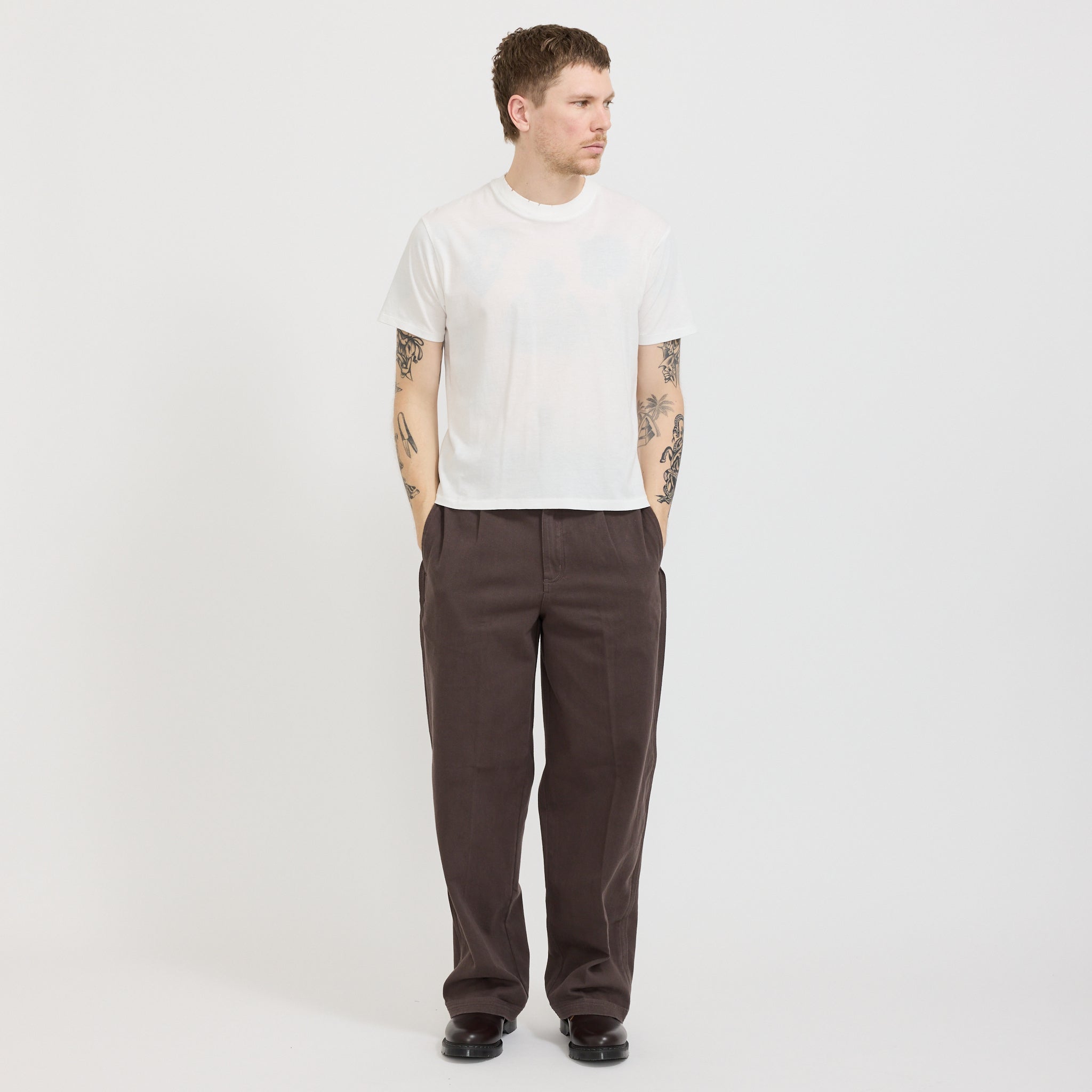 Beach Brains | Tide Tee Crisp White | Maplestore
