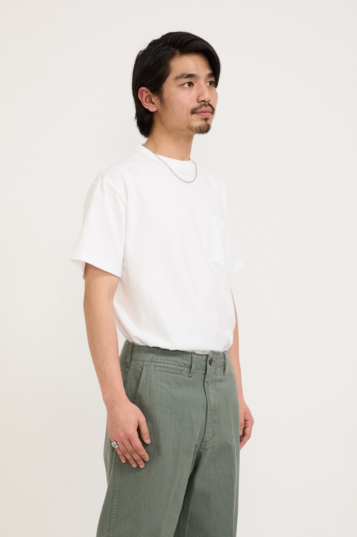 Beams Plus | 2 Pack Pocket Tee White | Maplestore