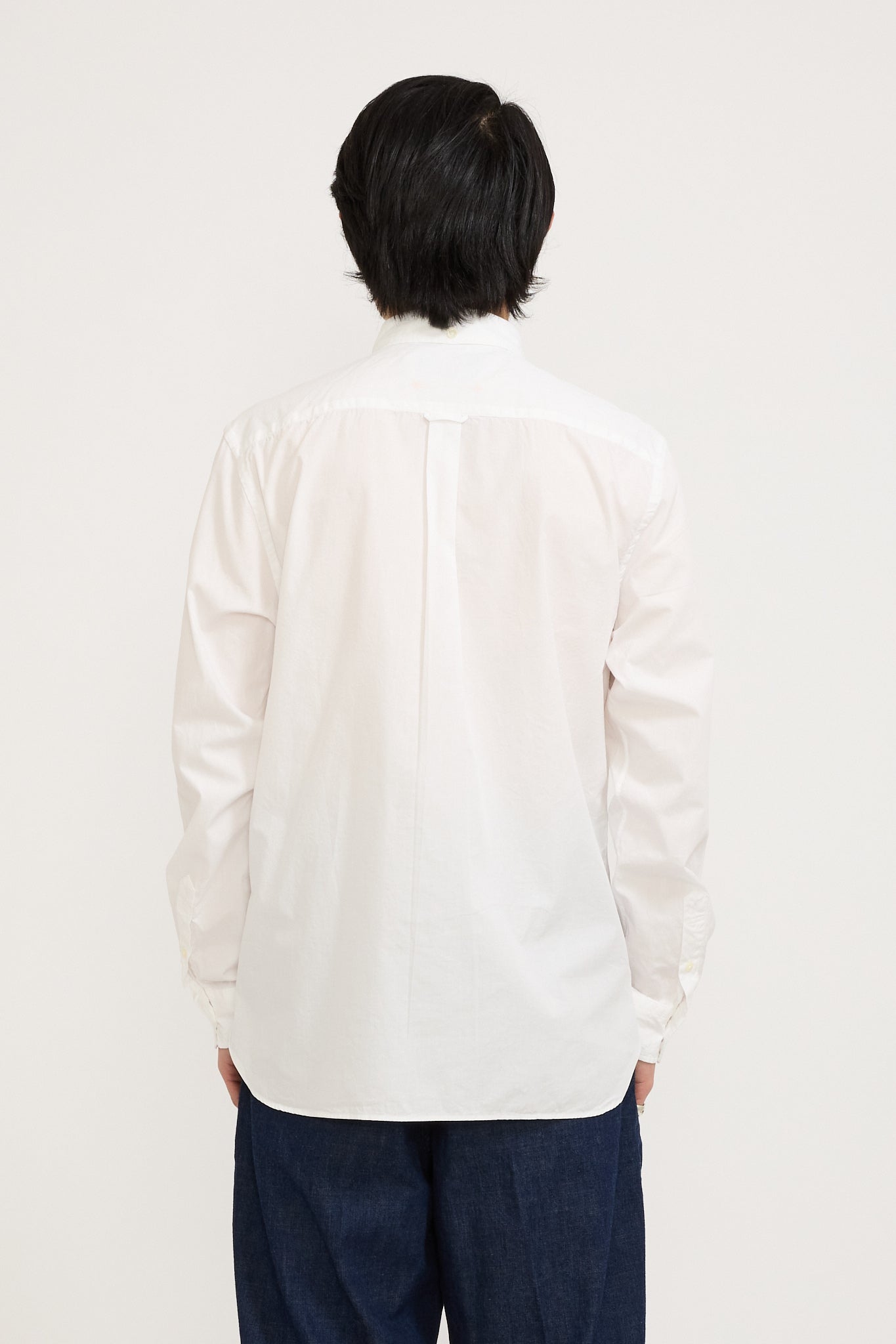 Beams Plus | B.D. Colour Broad White | Maplestore