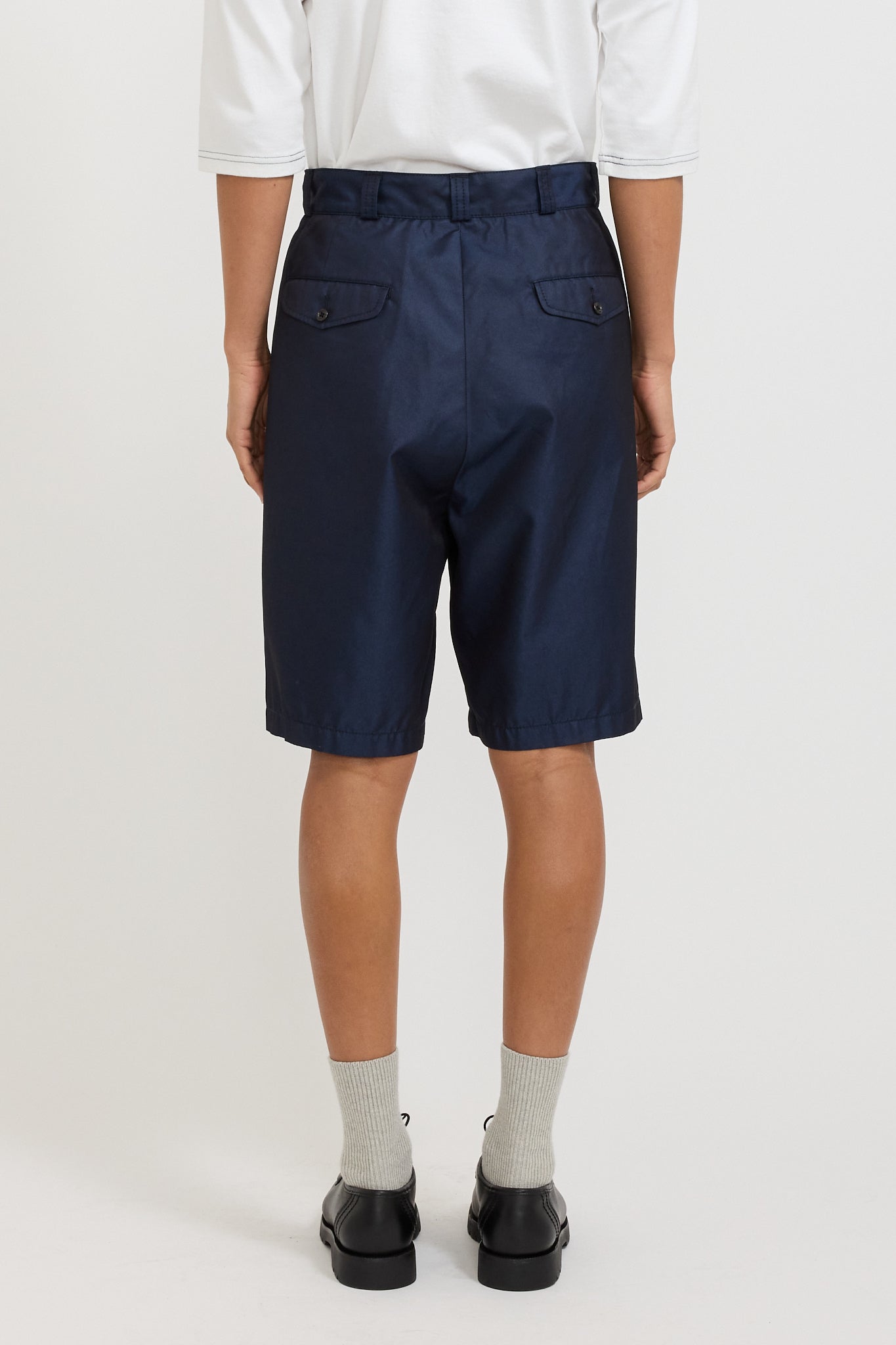 Chamb Short Navy