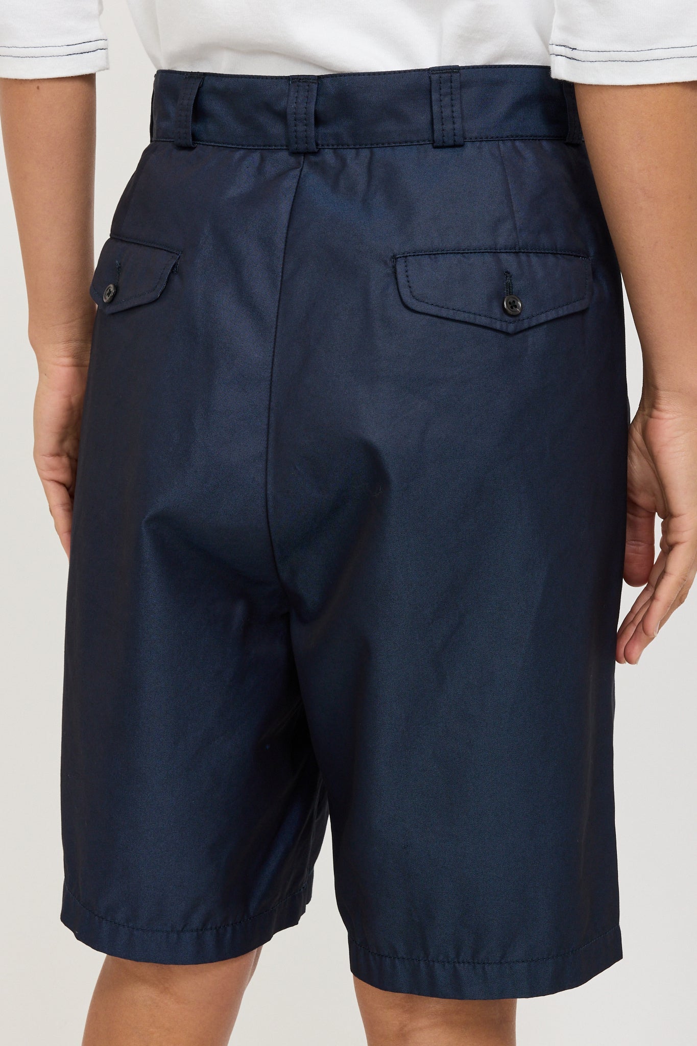 Chamb Short Navy