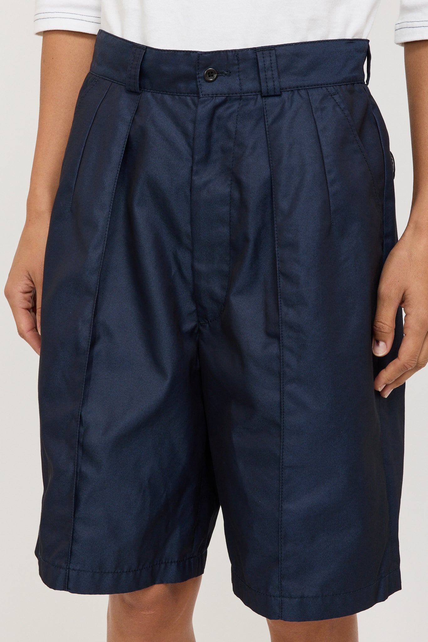 Chamb Short Navy