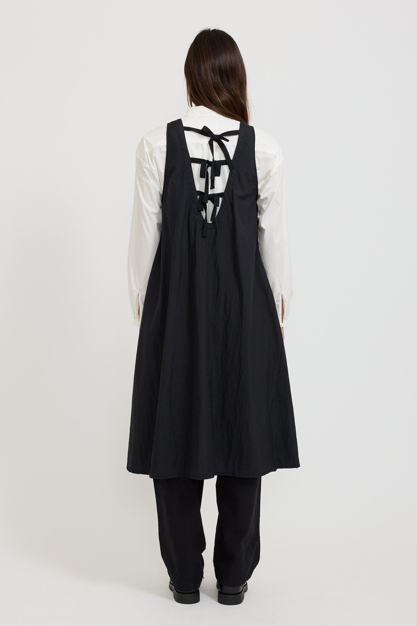 Nylon Tussser C1 OP NS Dress Black