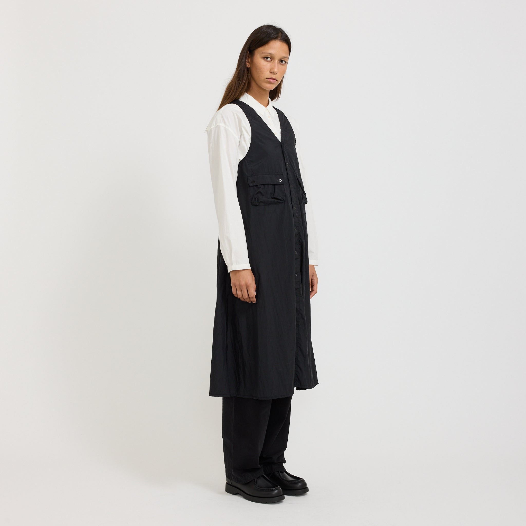 Beams Boy | Nylon Tussser C1 OP NS Dress Black | Maplestore