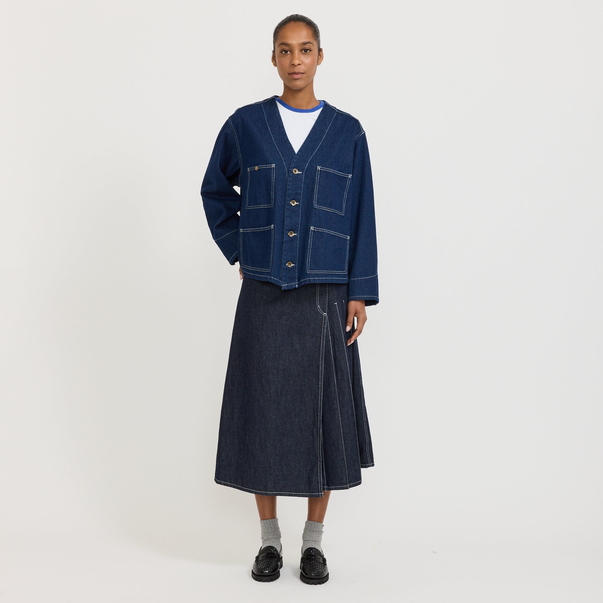 O.Denim Engineer Jacket Indigo