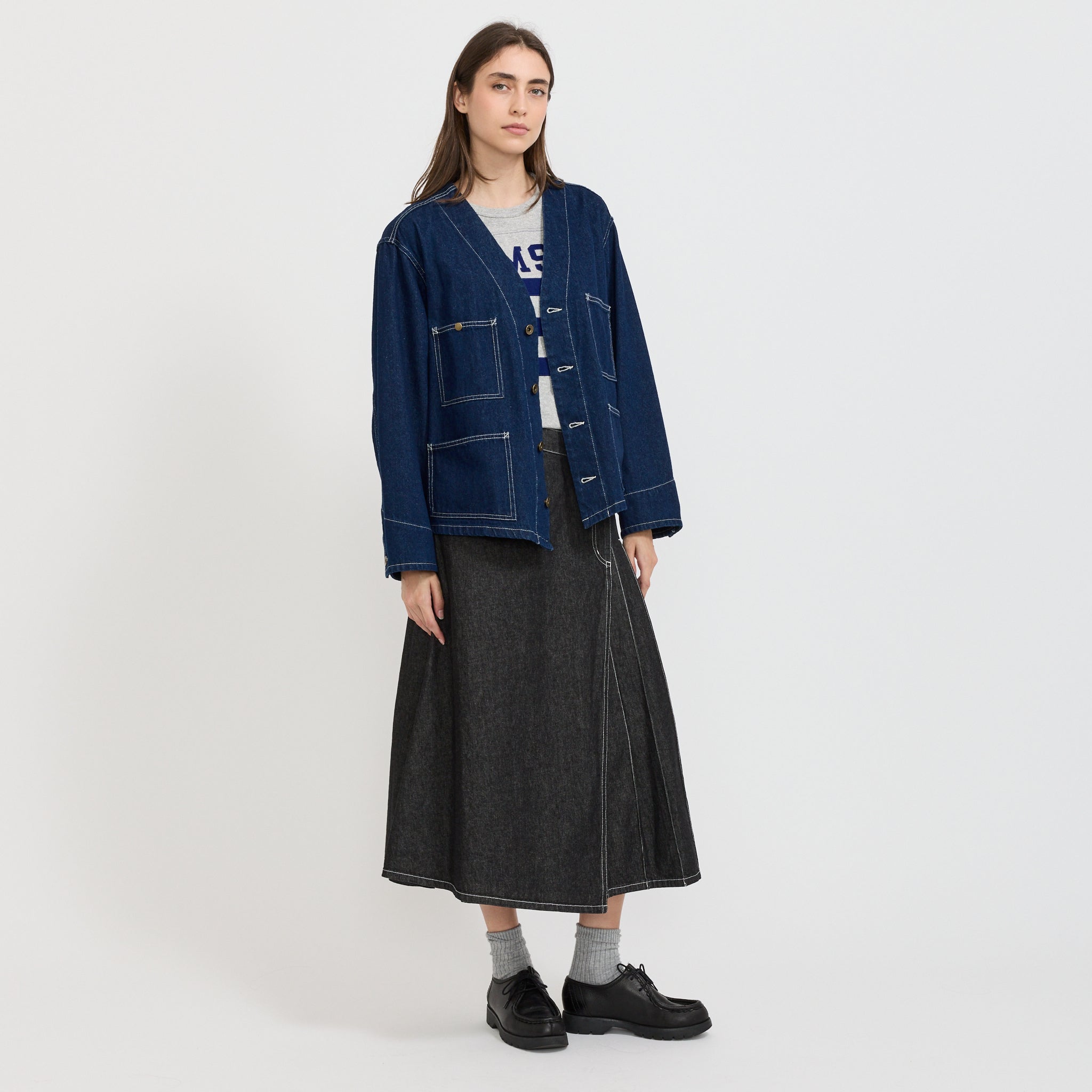 Beams Boy | O.Denim Engineer Jacket Indigo | Maplestore