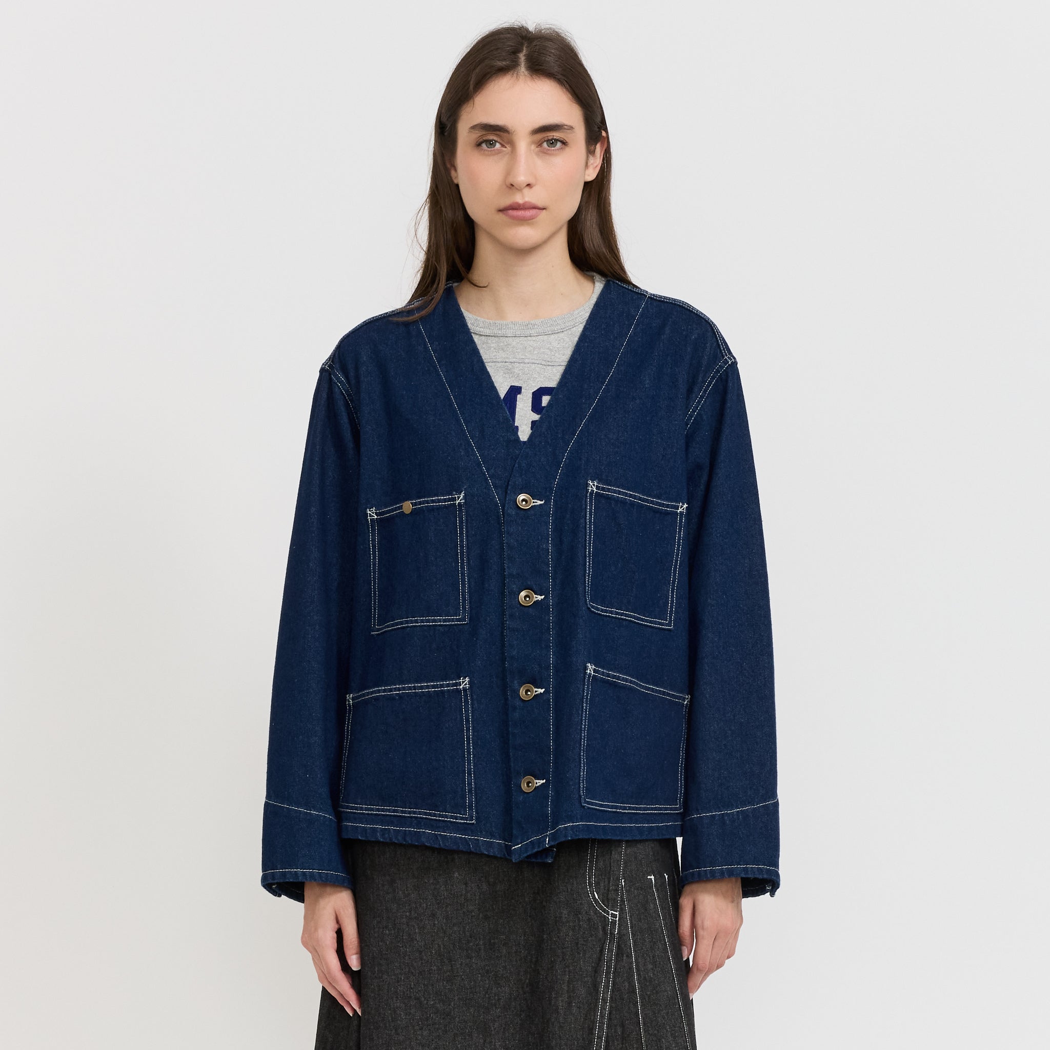 Beams Boy | O.Denim Engineer Jacket Indigo | Maplestore
