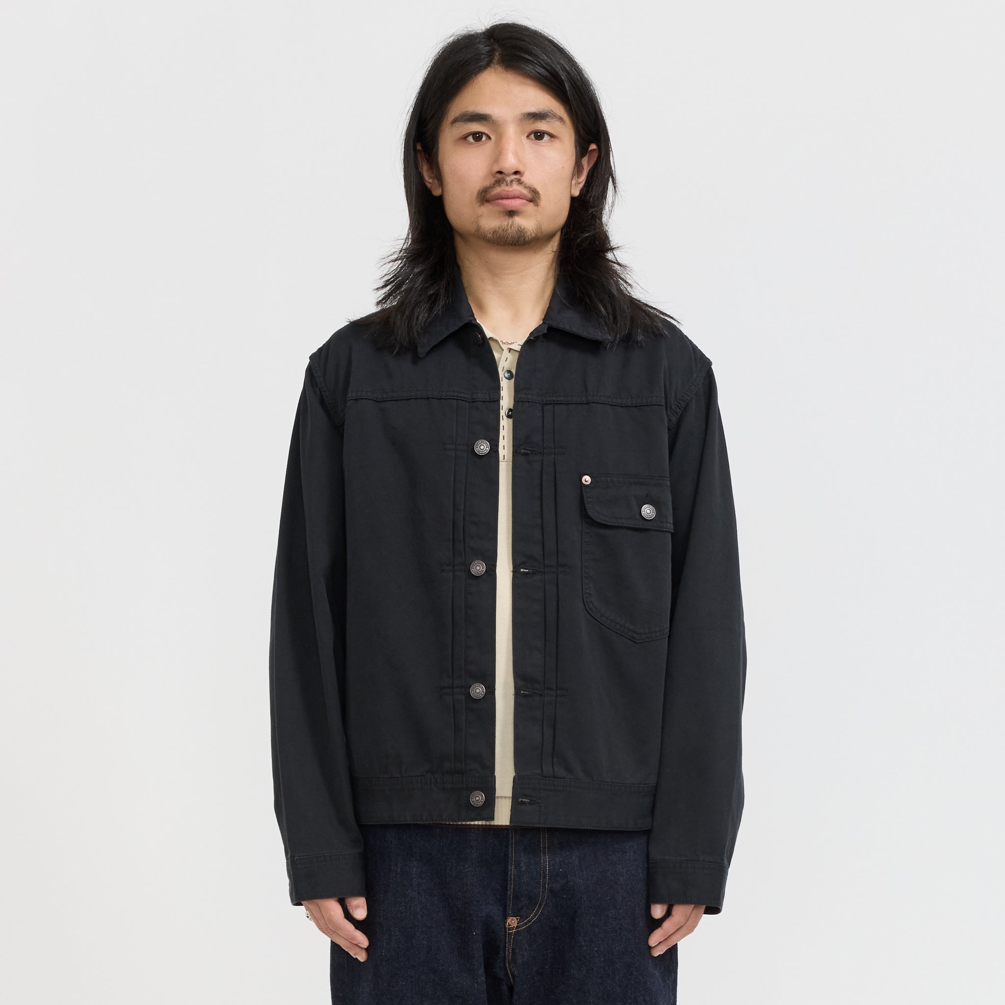 Beams Plus | Digger Jacket 62 Twill Black | Maplestore