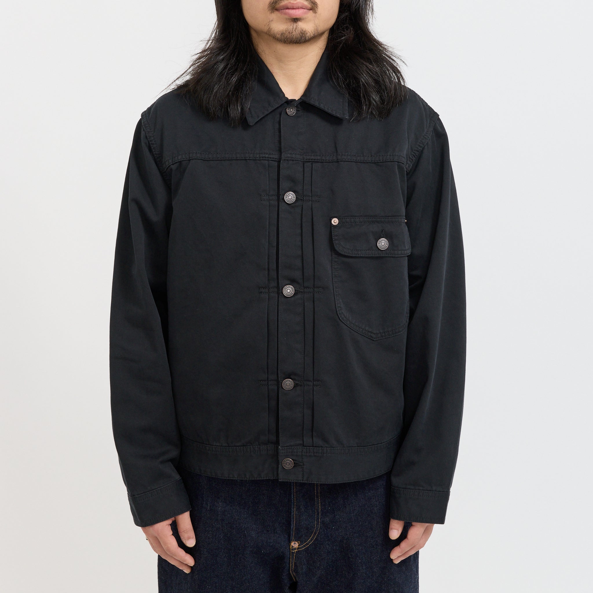 Beams Plus | Digger Jacket 62 Twill Black | Maplestore