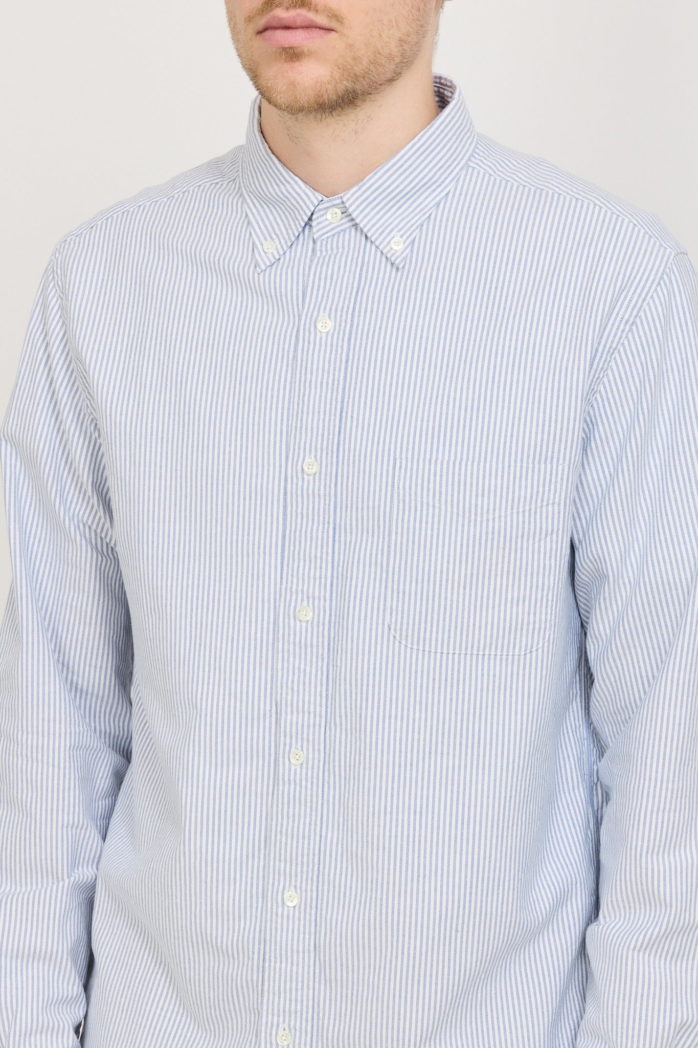 B.D. Oxford Candy Stripe Blue