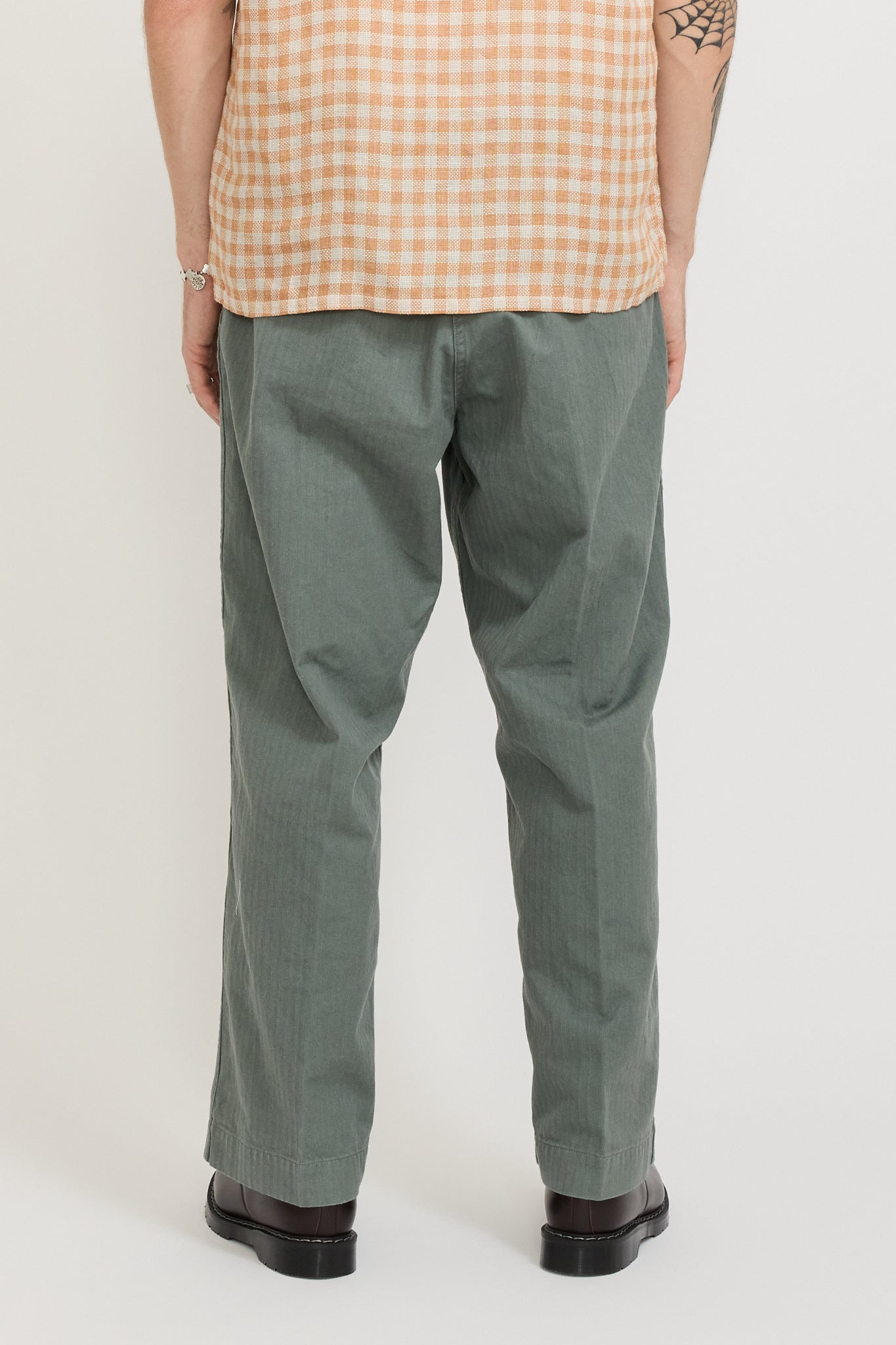 MIL Trousers Herringbone Sage