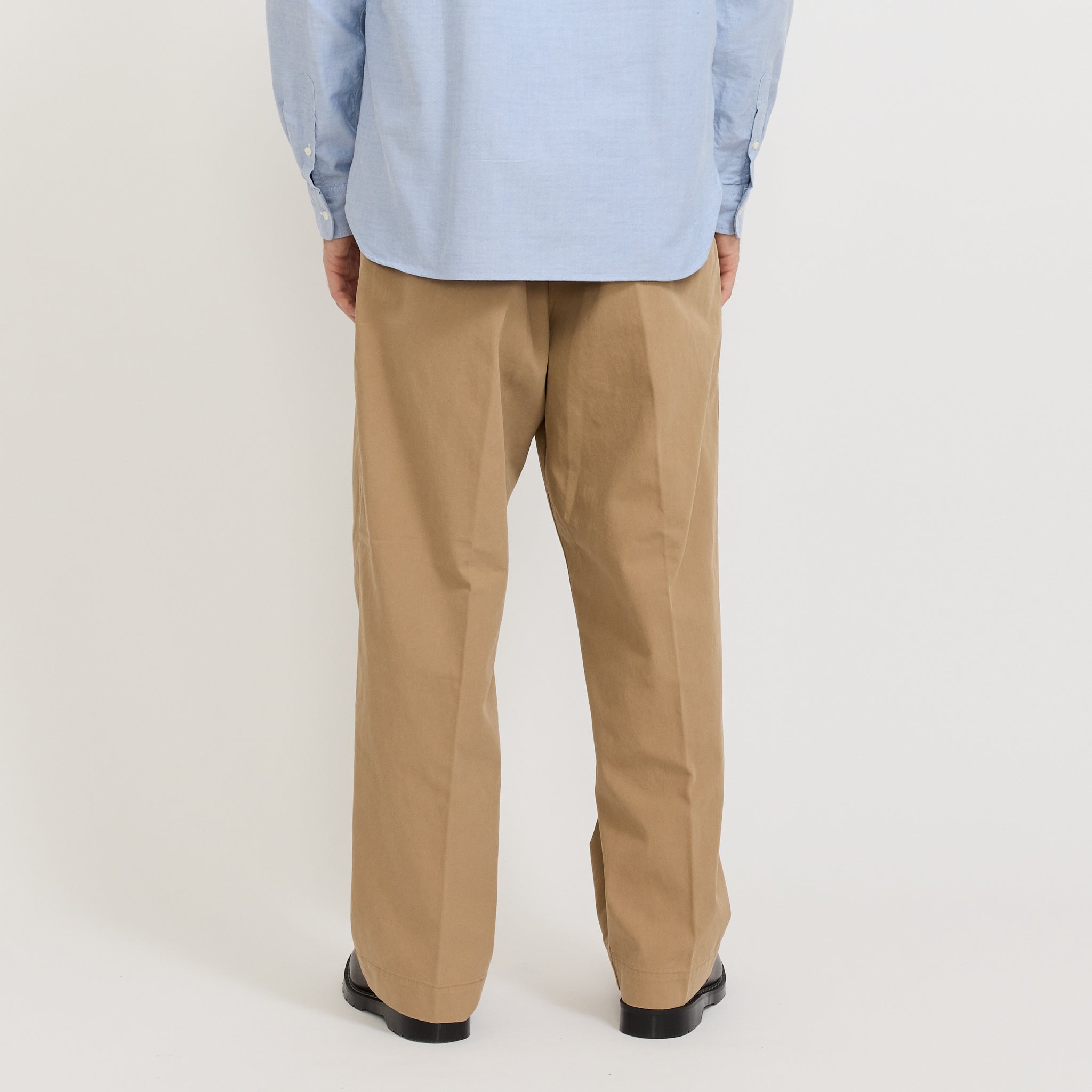 Beams Plus | MIL Trousers Twill Khaki | Maplestore