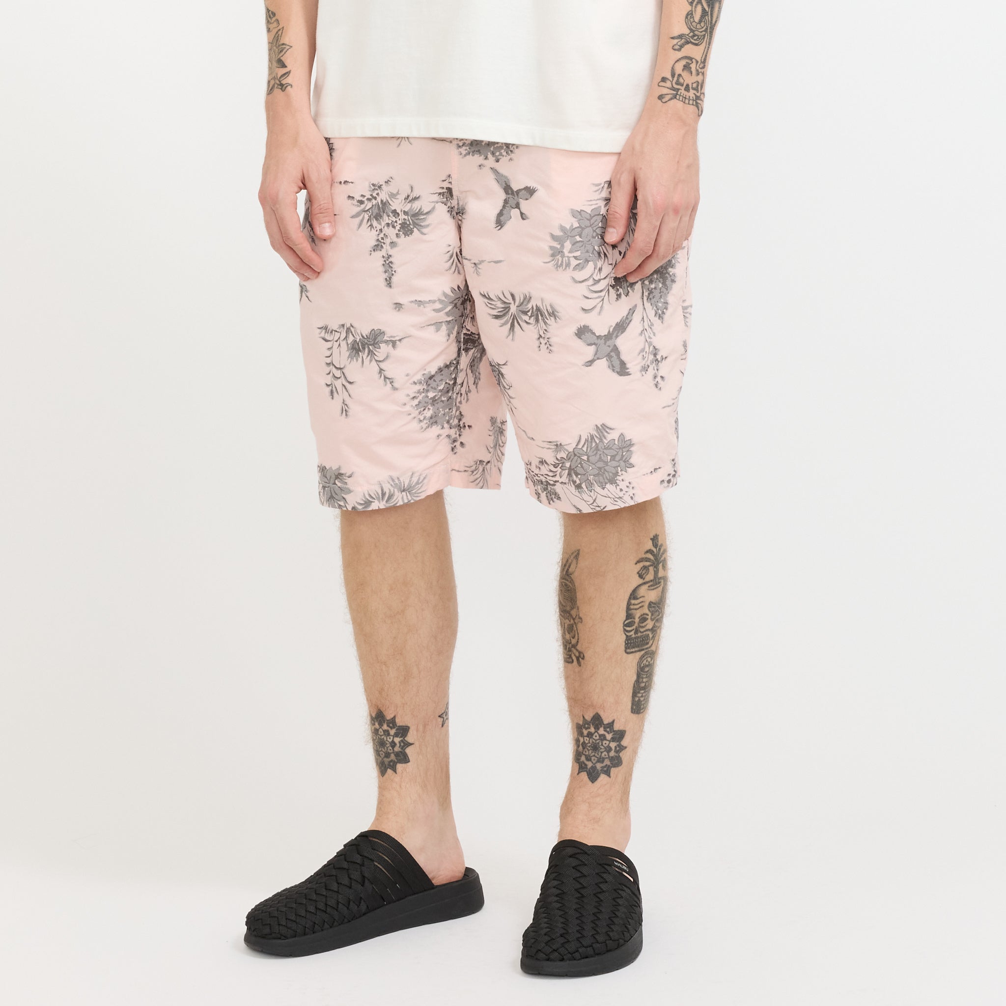 Easy Shorts Cut Jacquard Pink