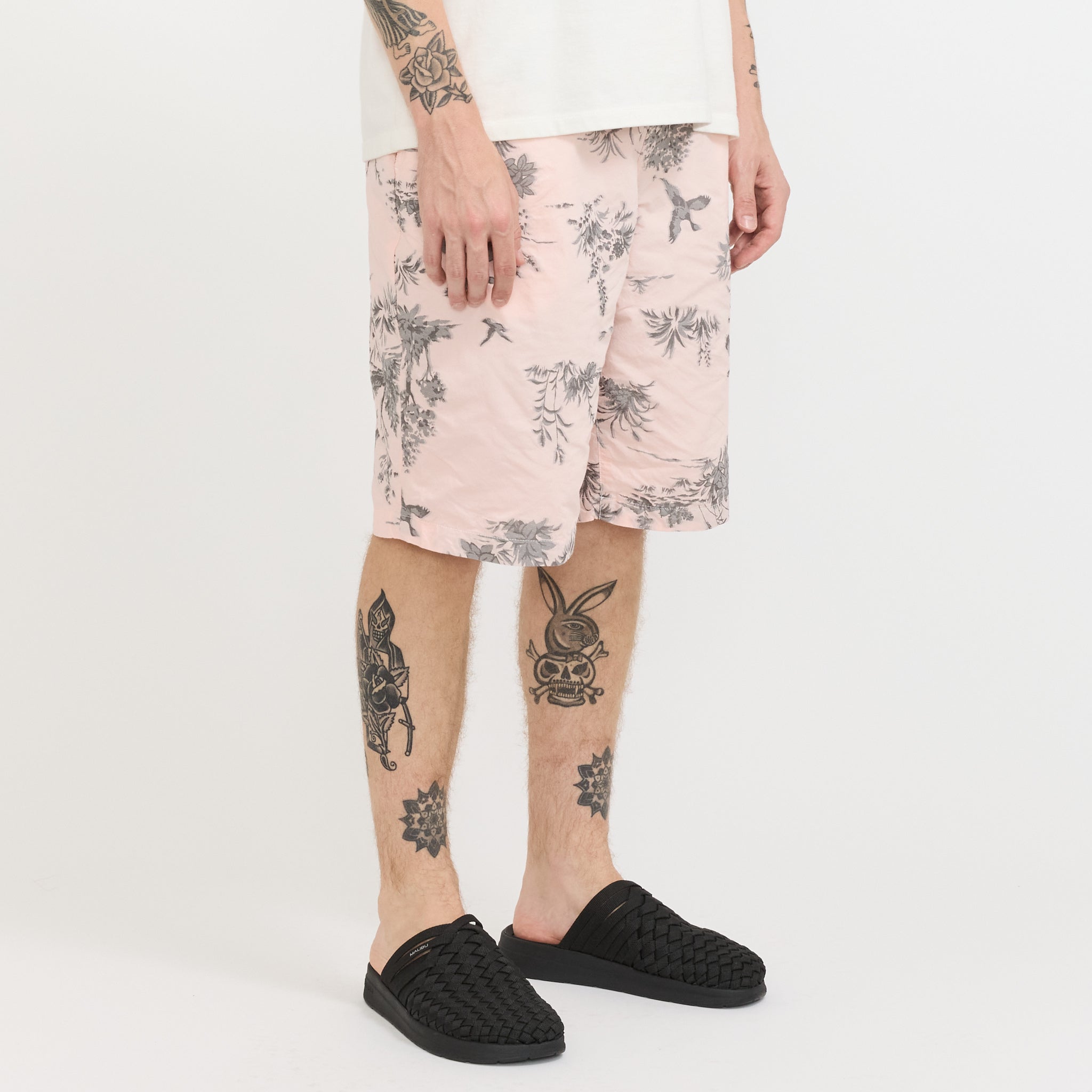 Easy Shorts Cut Jacquard Pink