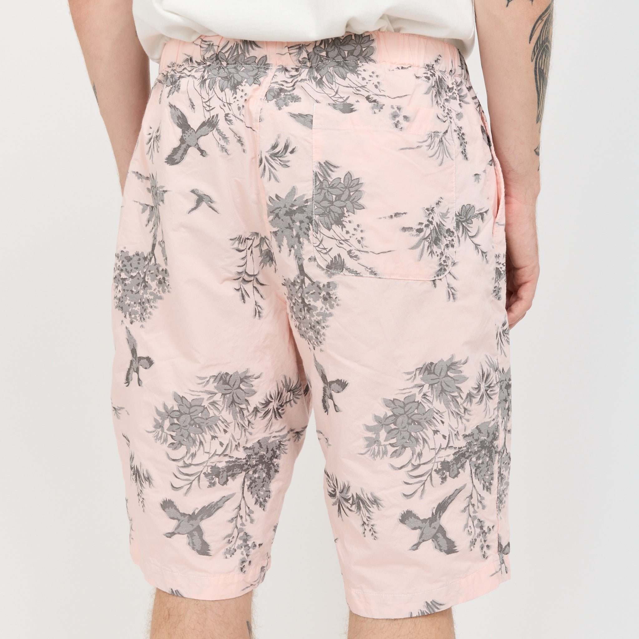 Easy Shorts Cut Jacquard Pink