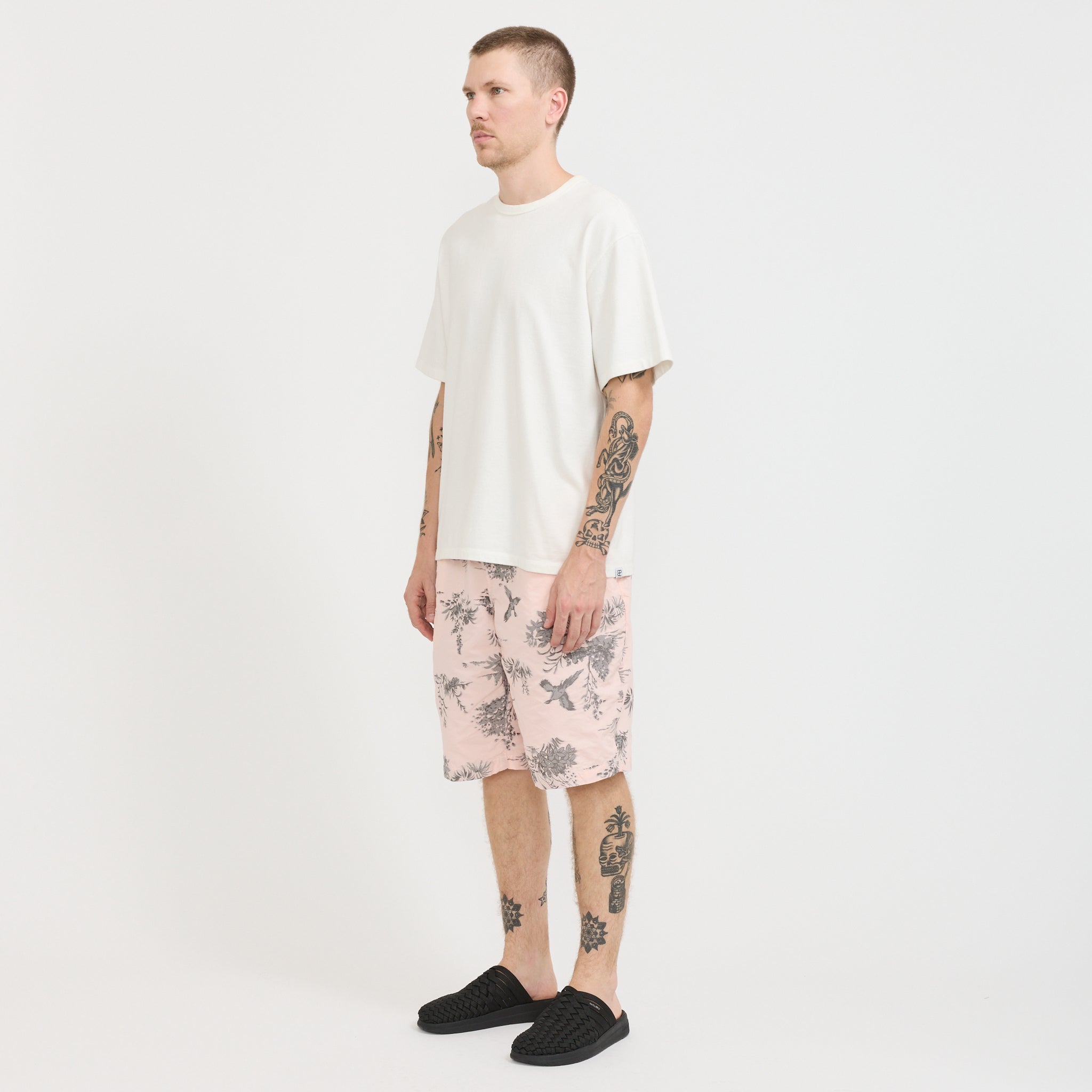 Easy Shorts Cut Jacquard Pink