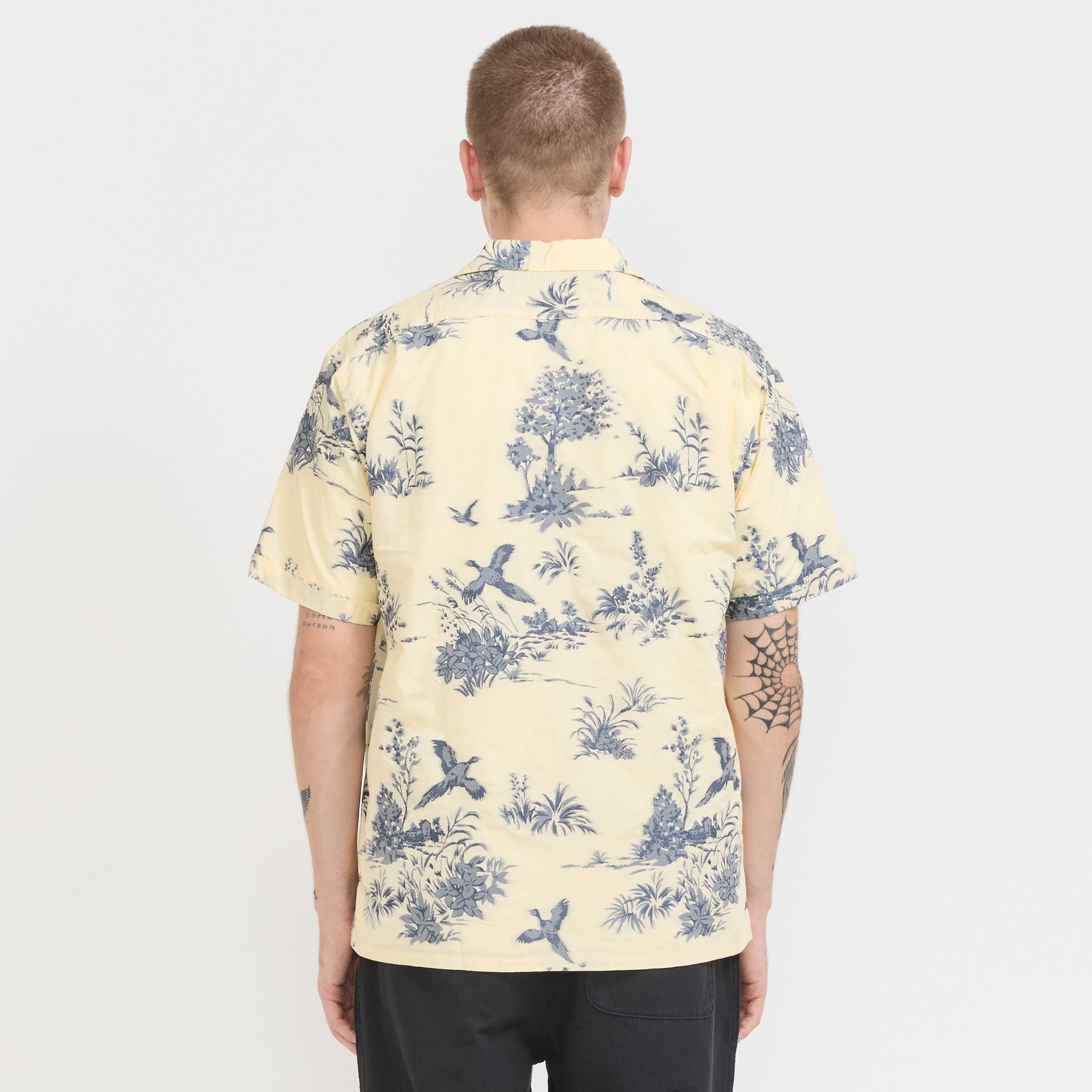 Beach Shirt Cut Jacquard Cream