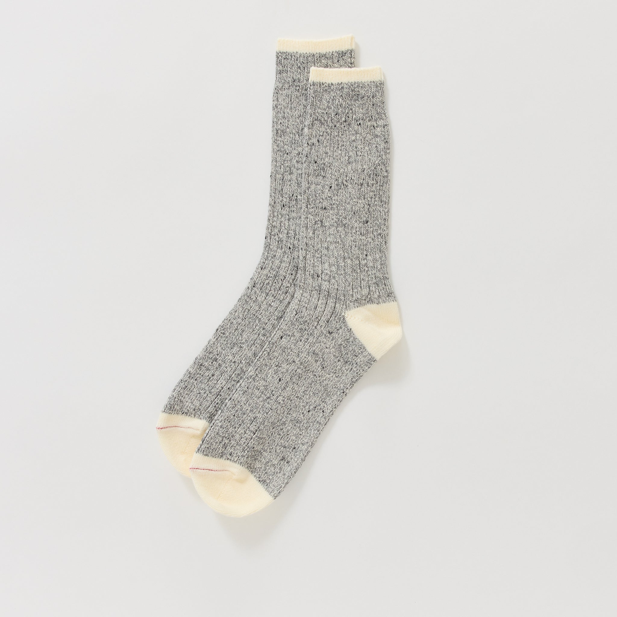 Rag Socks Grey/Red