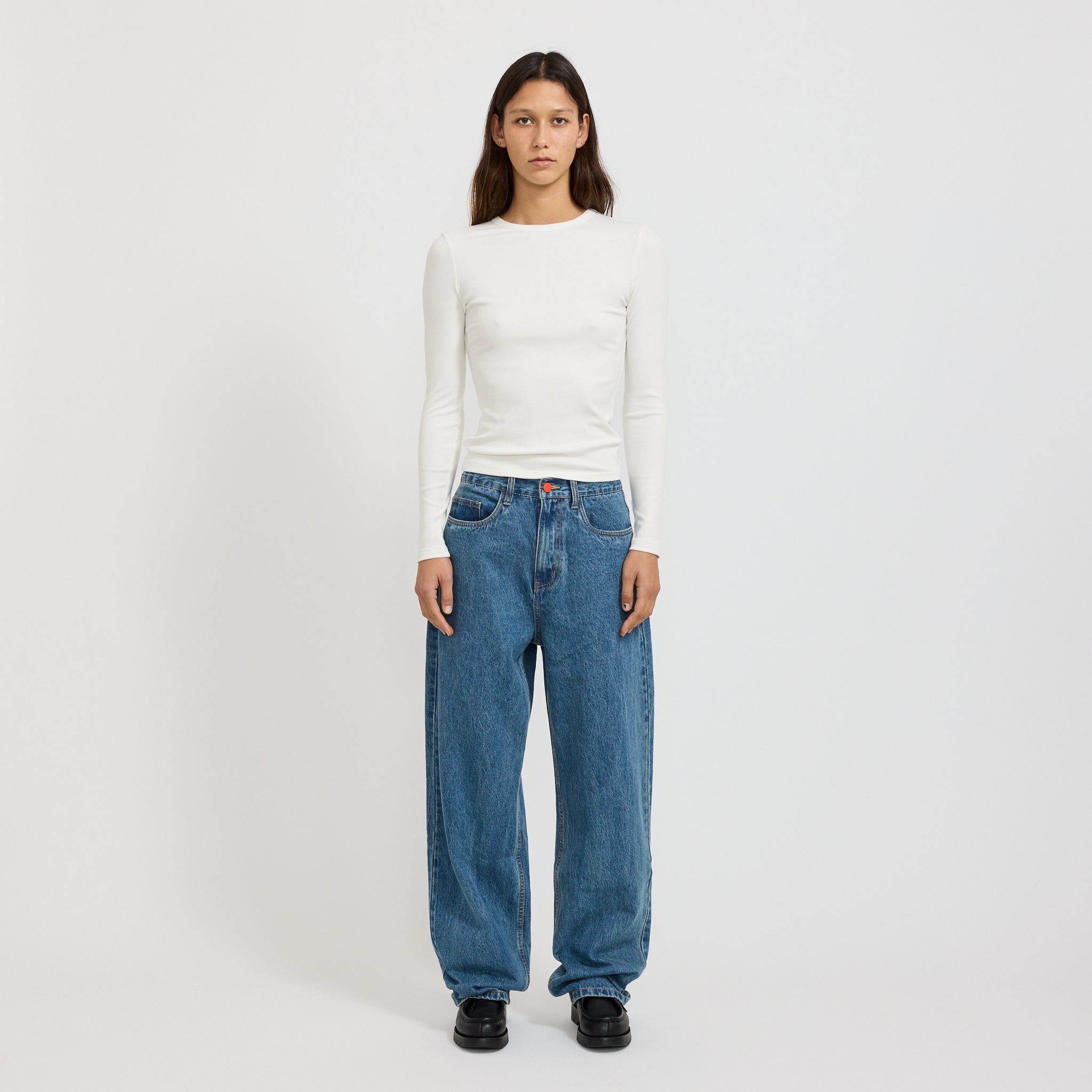 Super Loose Medium Blue