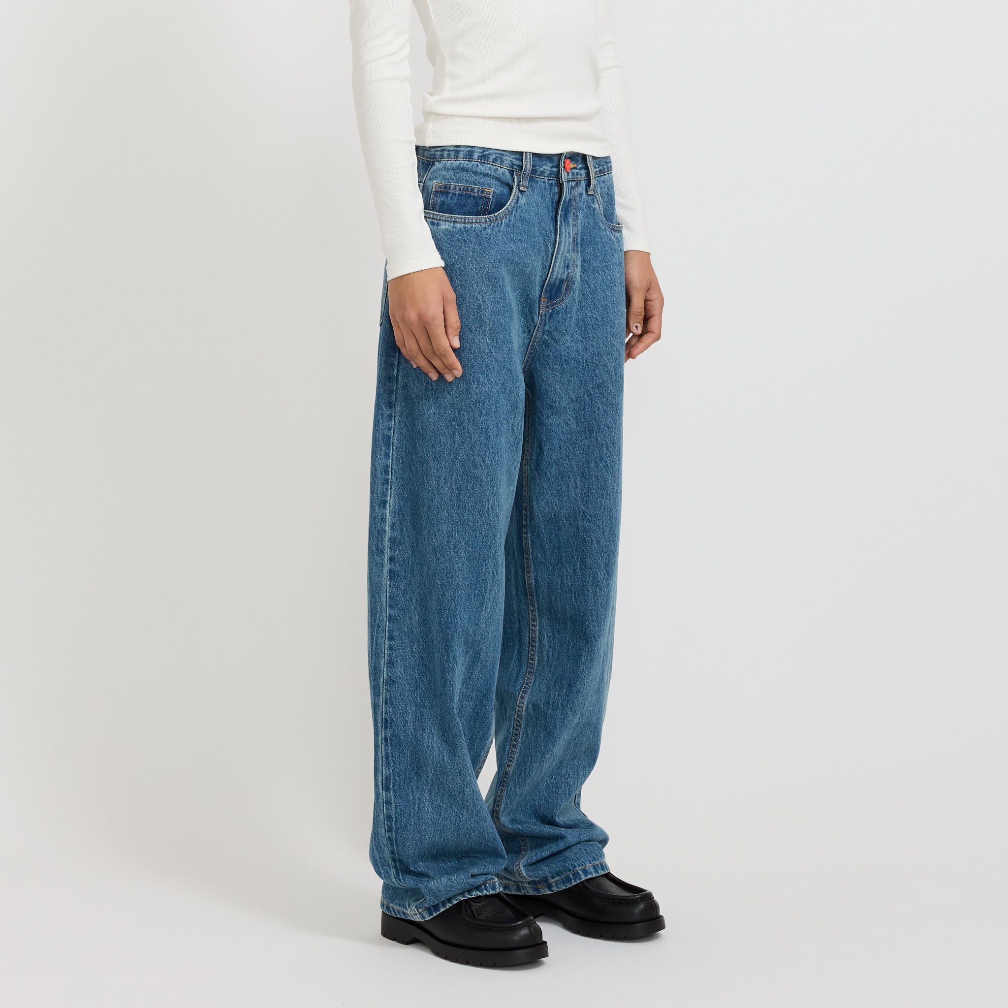 Super Loose Medium Blue
