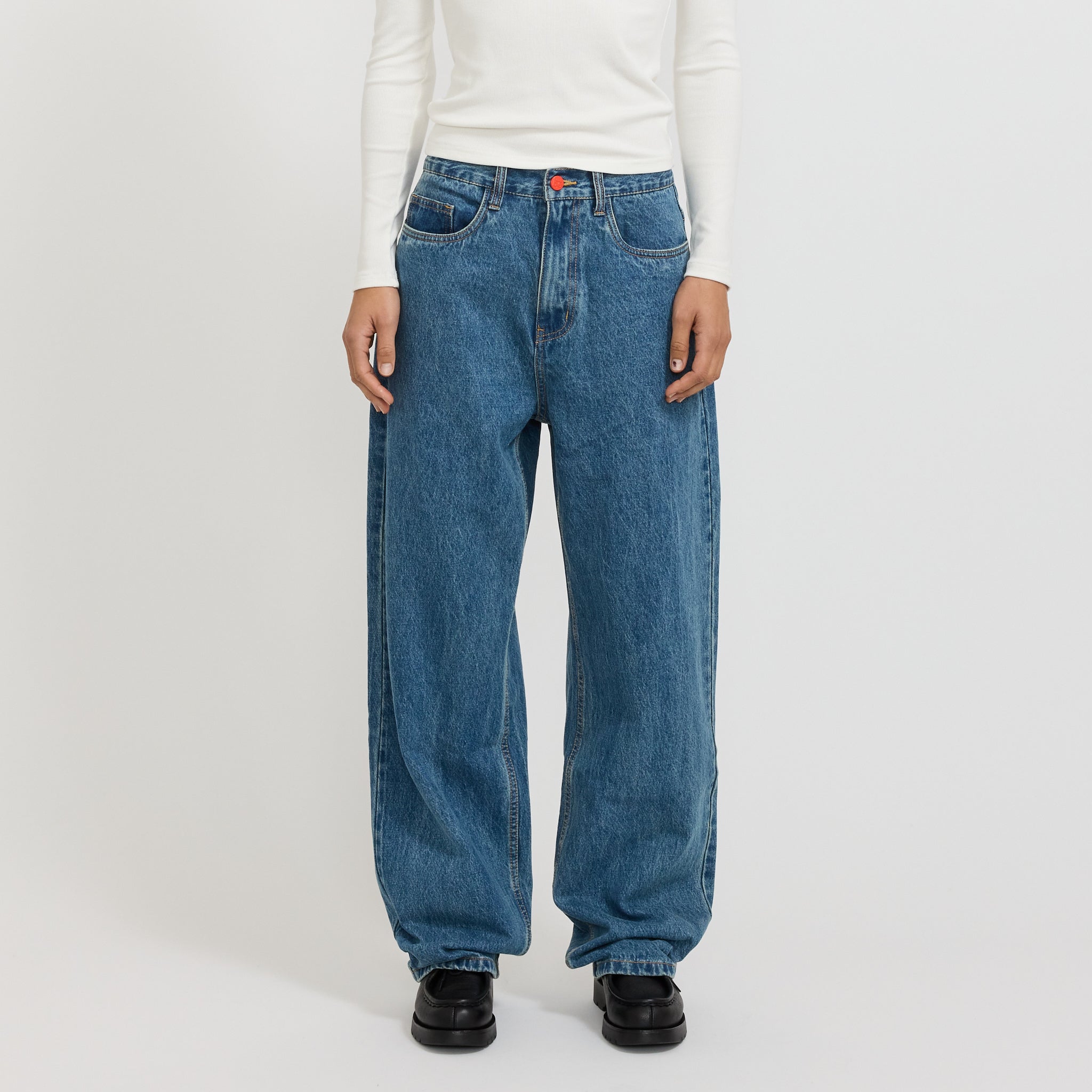 Super Loose Medium Blue