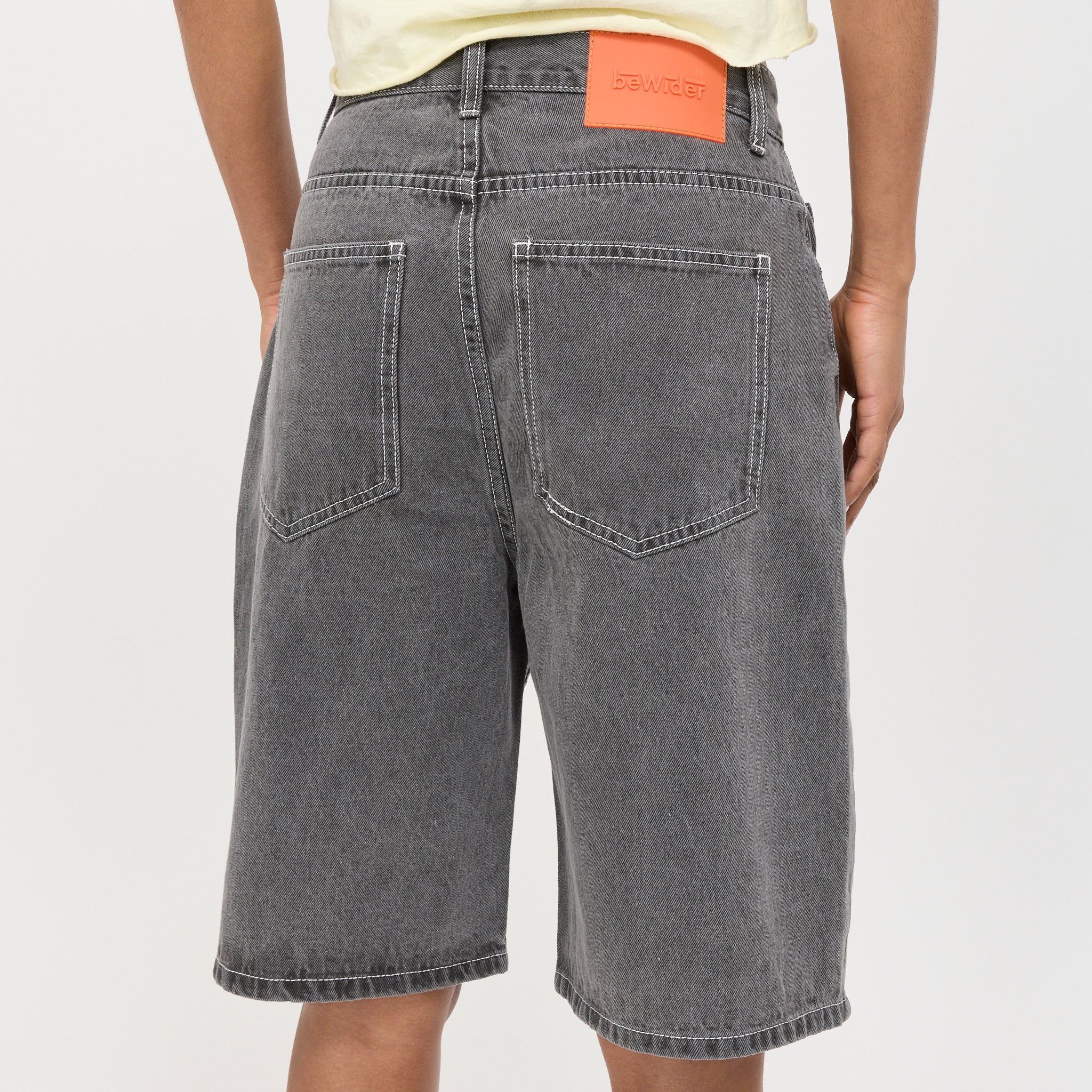 Super Loose Shorts Light Grey