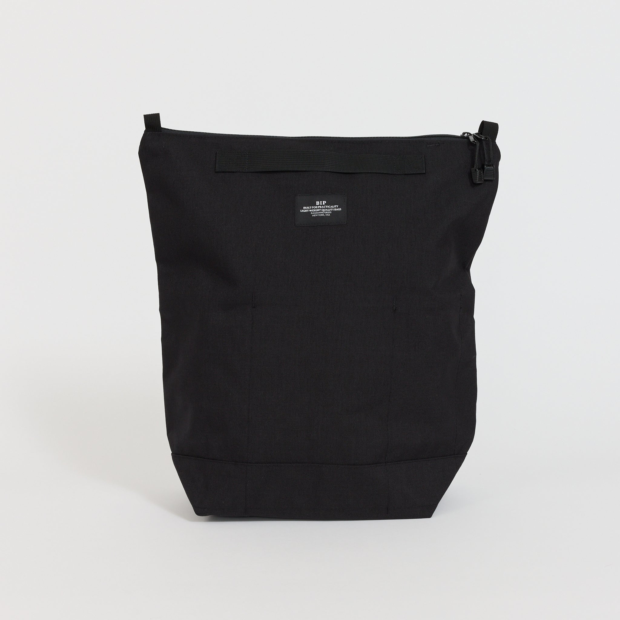 Zipper Backpack Black