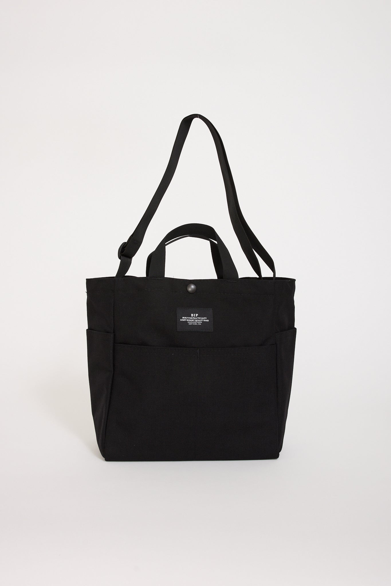 Bags In Progress | Multi-Pocket Bag Medium Black | Maplestore