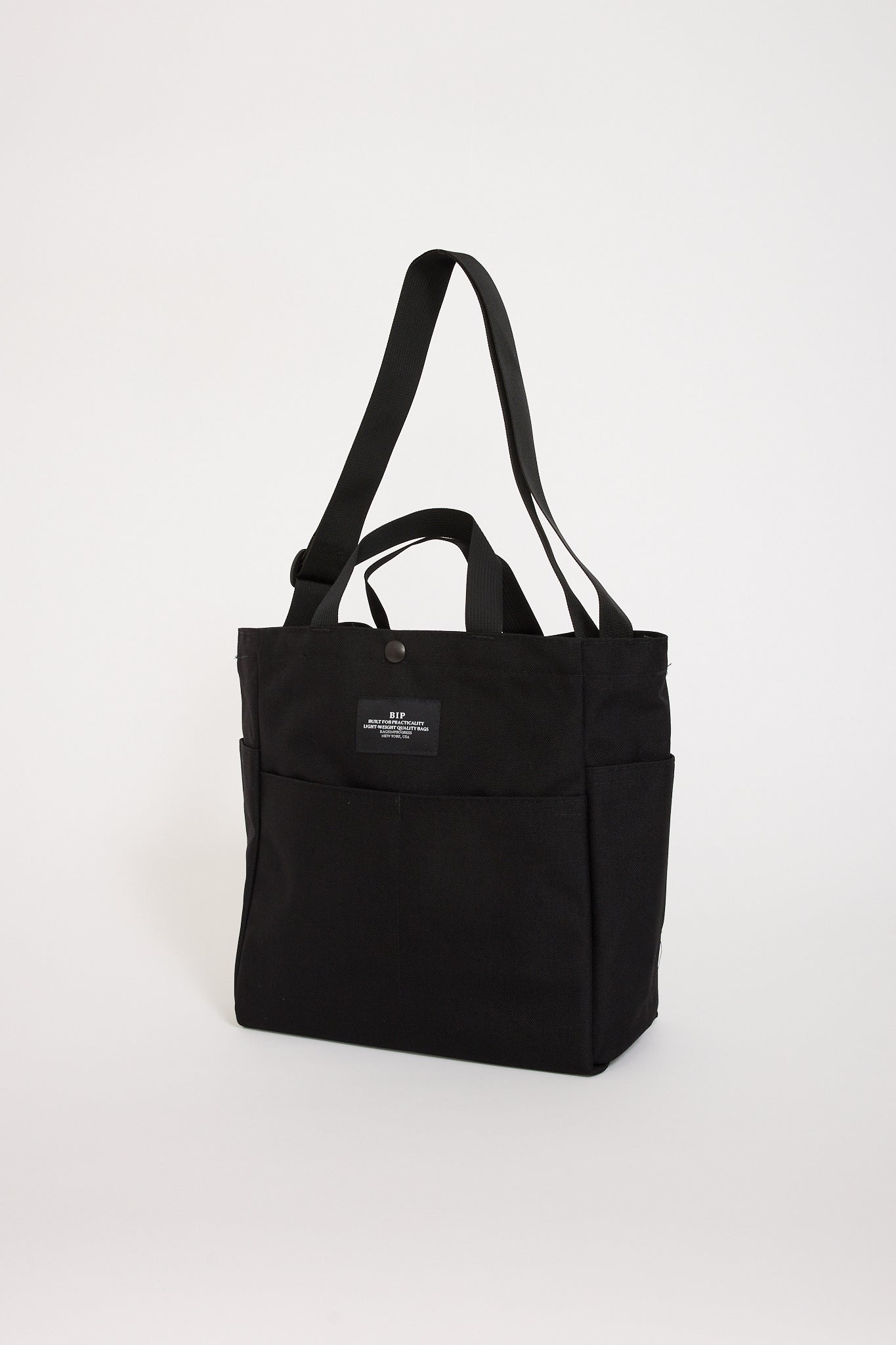 Bags In Progress | Multi-Pocket Bag Medium Black | Maplestore