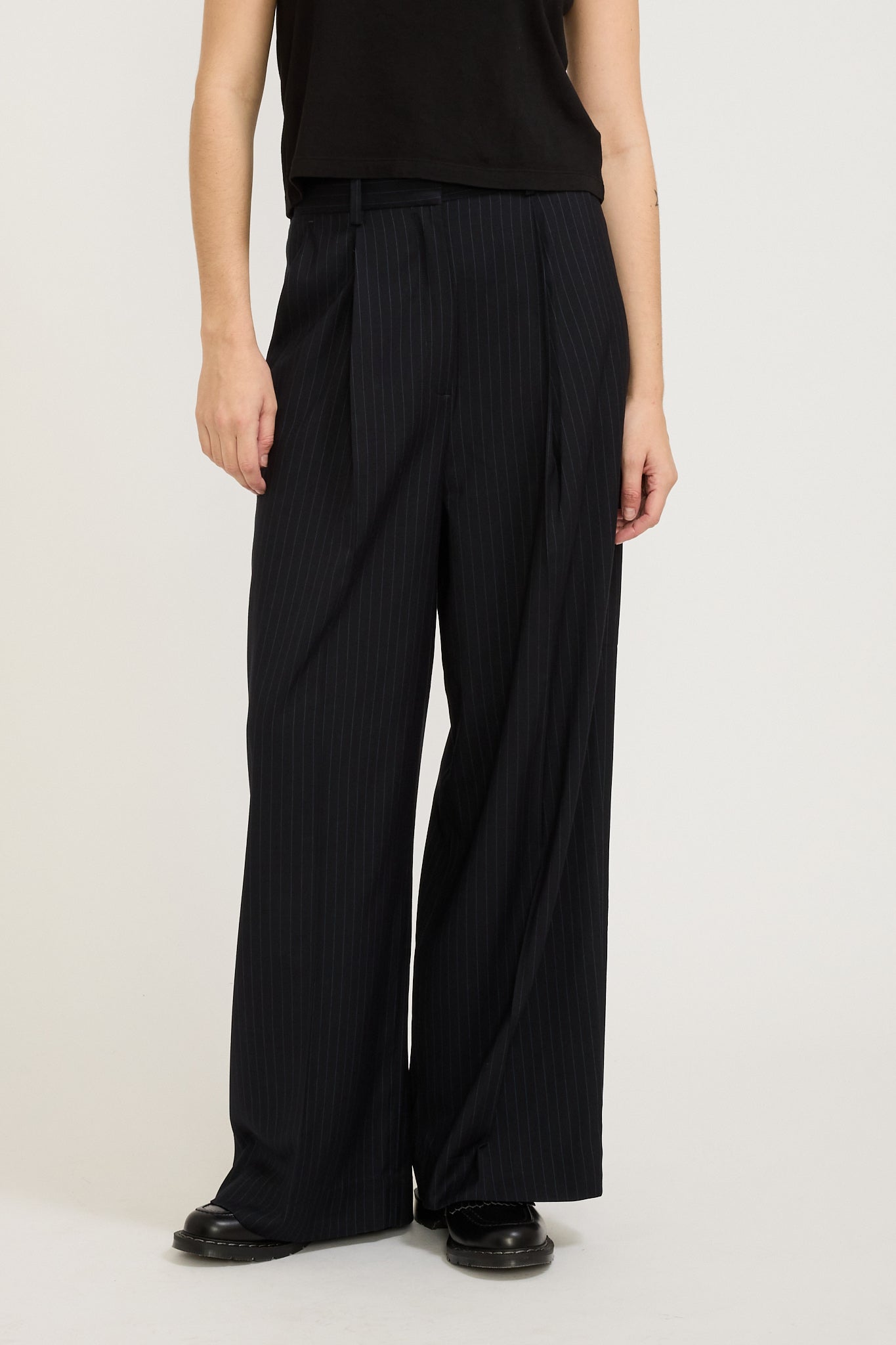 Blanca | Agnes Trousers Navy | Maplestore