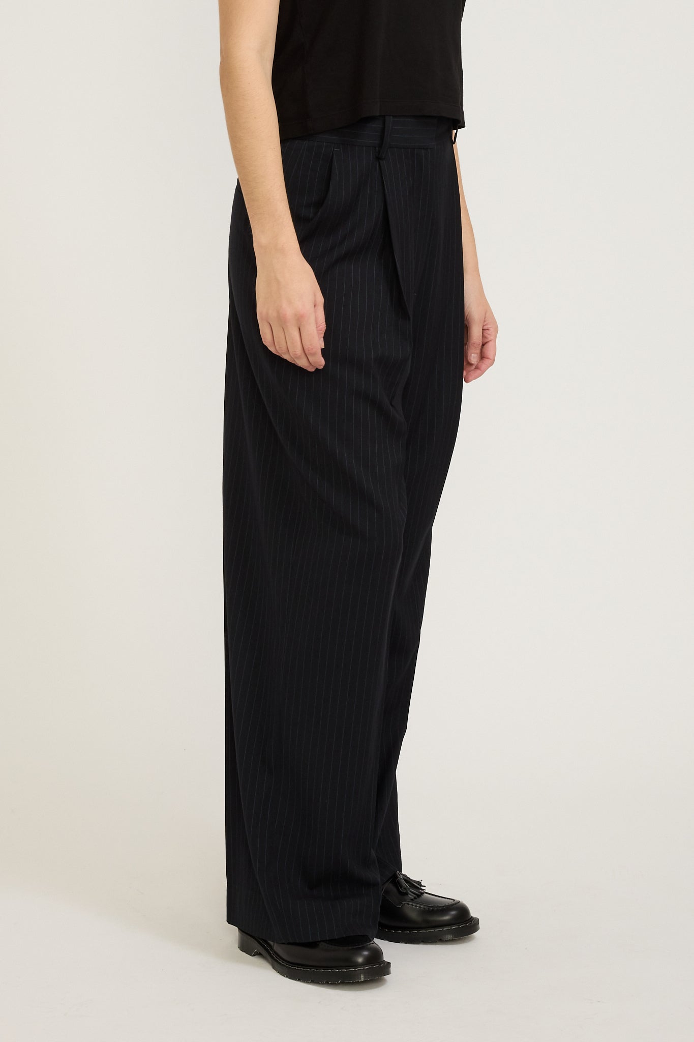 Blanca | Agnes Trousers Navy | Maplestore