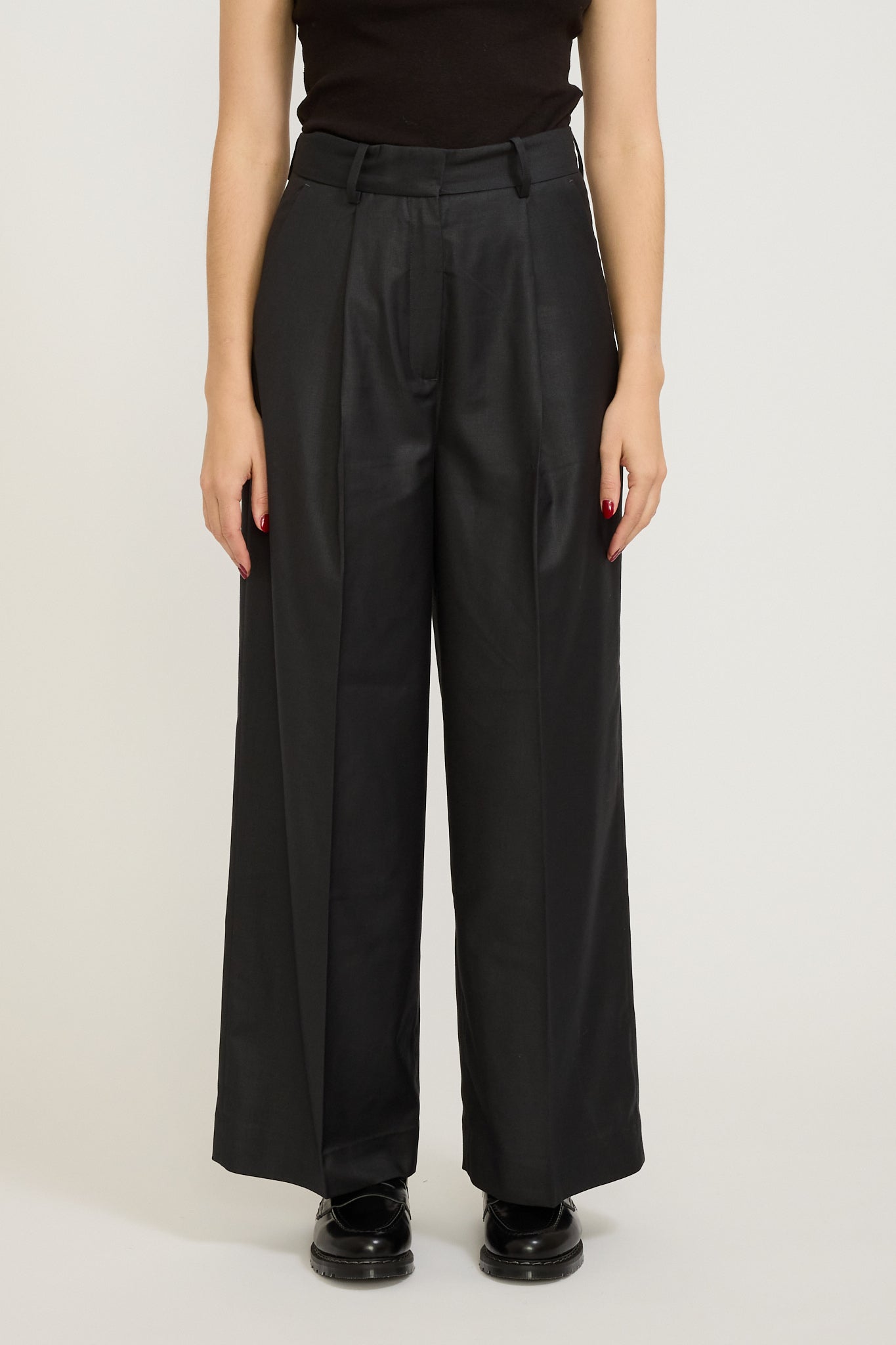 Blanca | August Trousers Charcoal | Maplestore