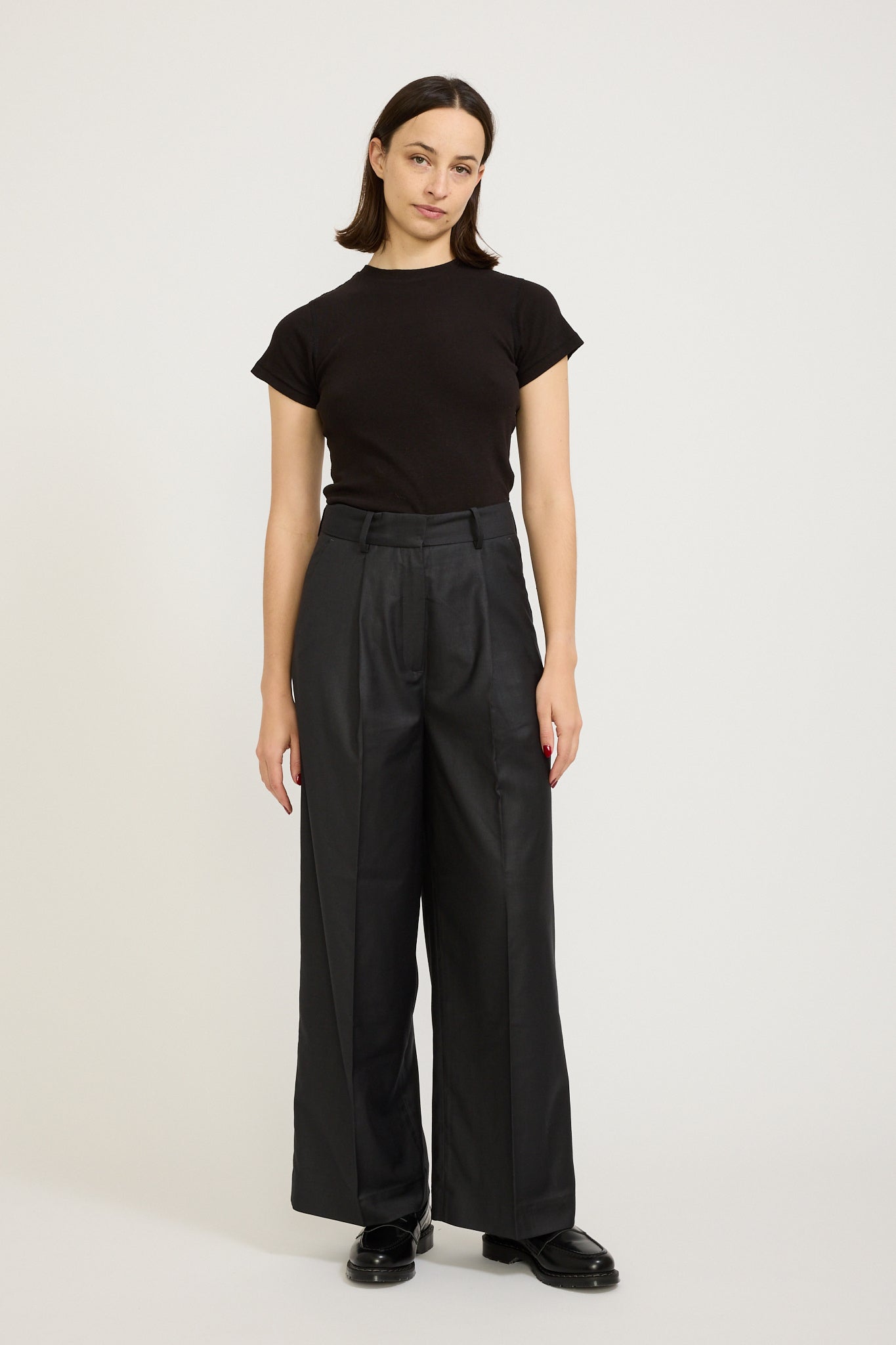 Blanca | August Trousers Charcoal | Maplestore