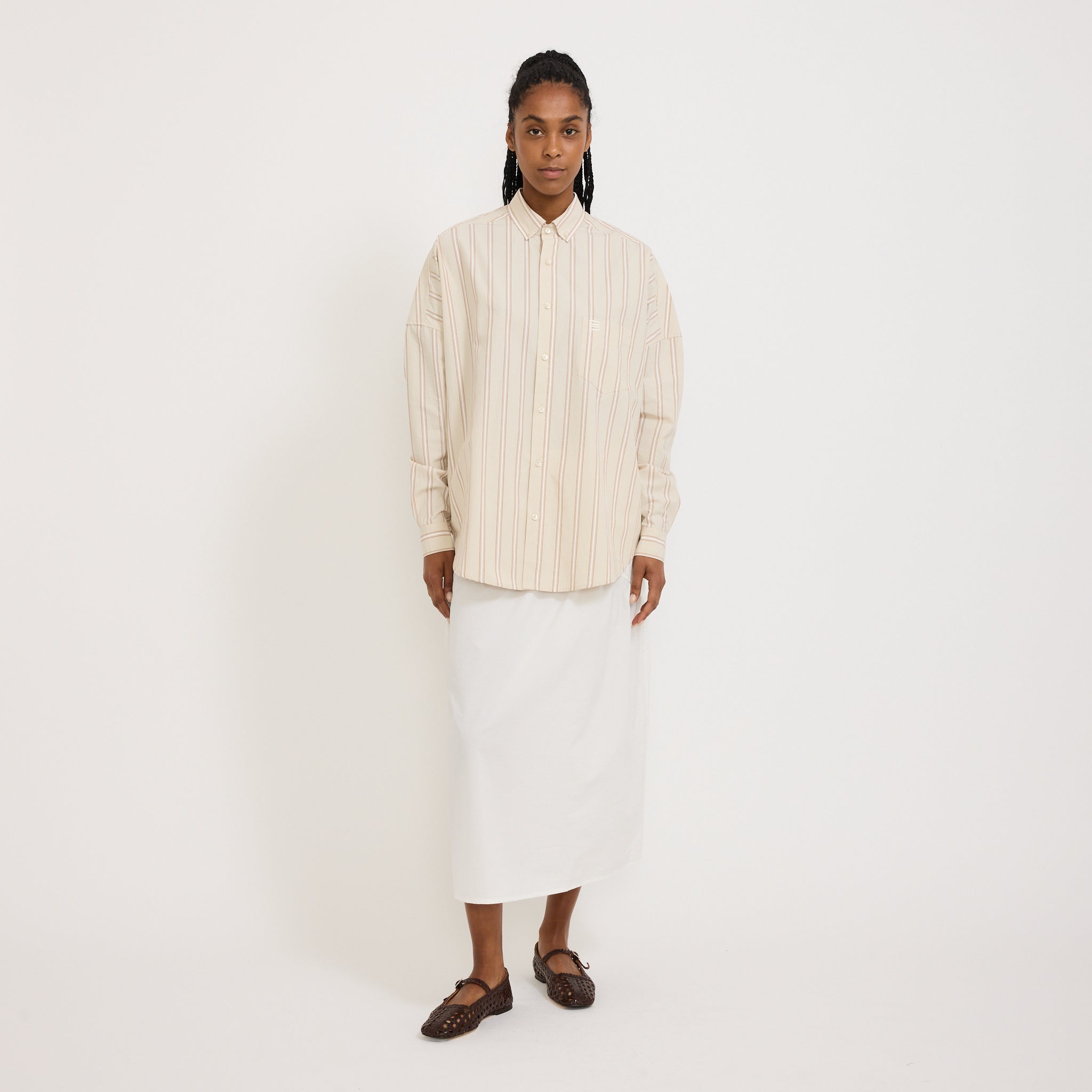 Blanca | Callum Shirt Beige | Maplestore