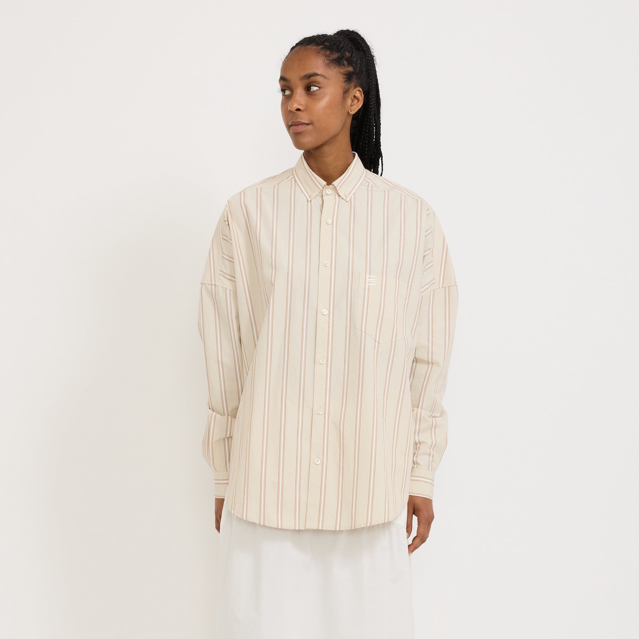 Blanca | Callum Shirt Beige | Maplestore